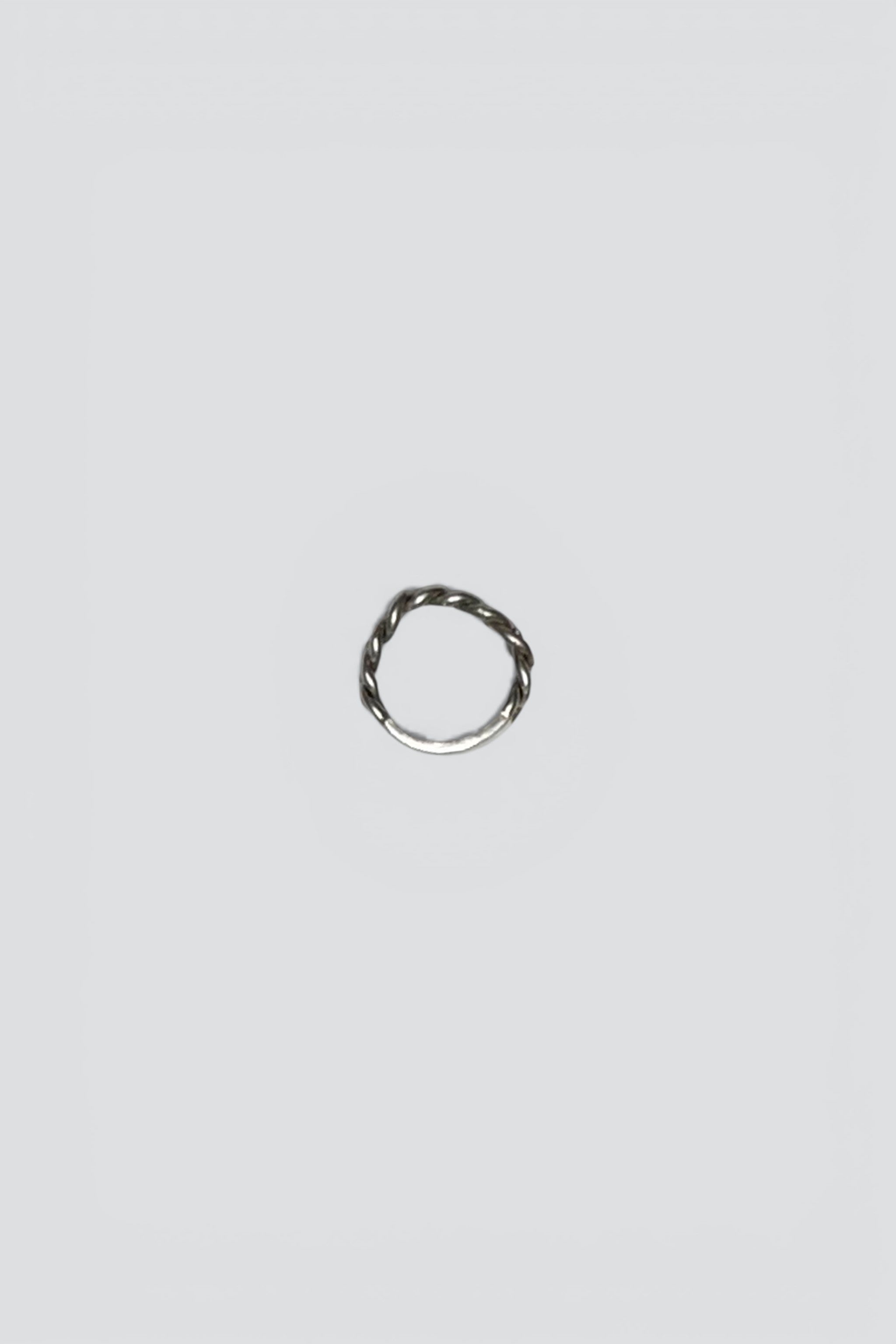 Sterling Silver Curb Chain ID Ring