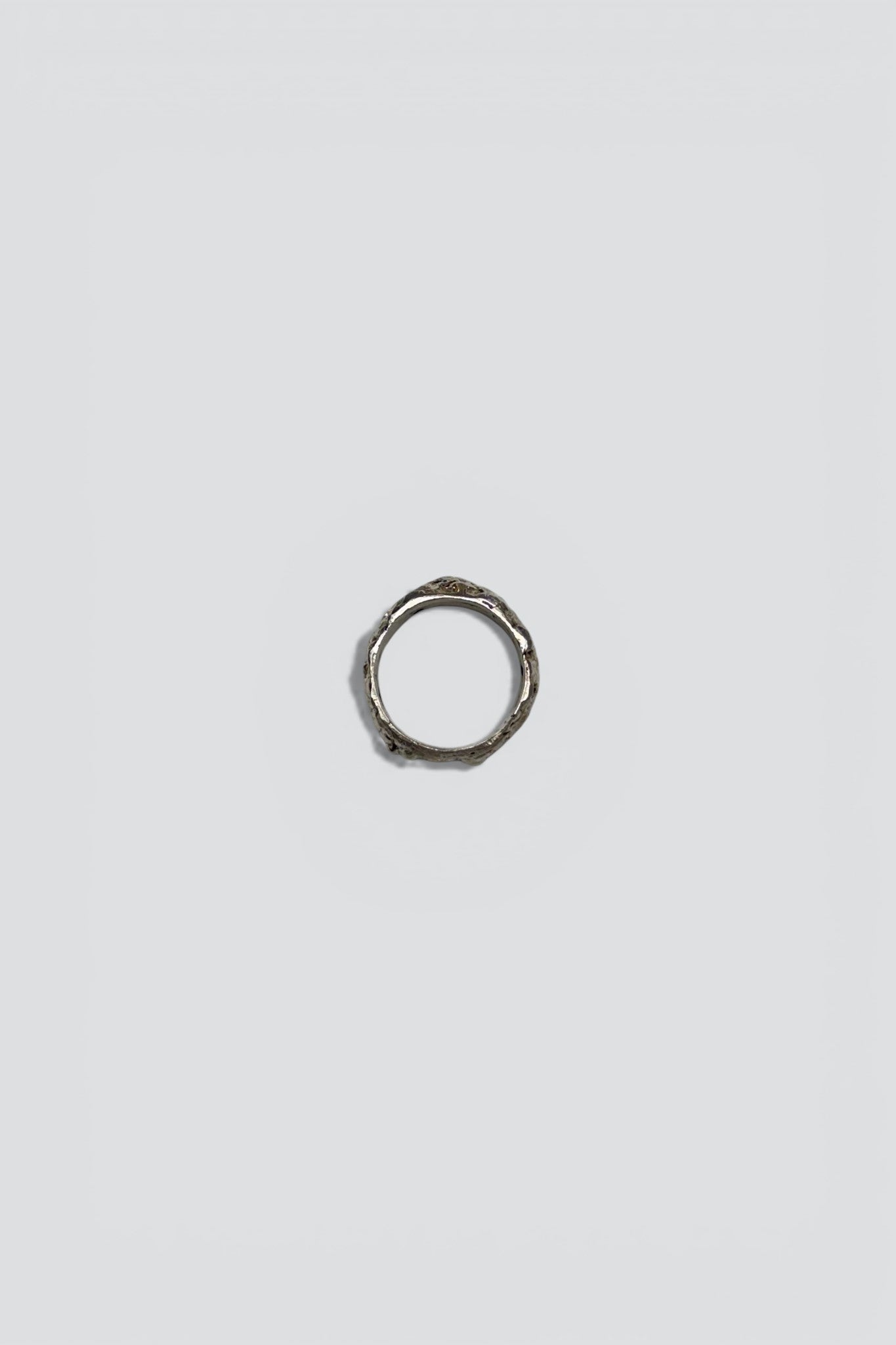 Sterling Silver Brut Texture Ring