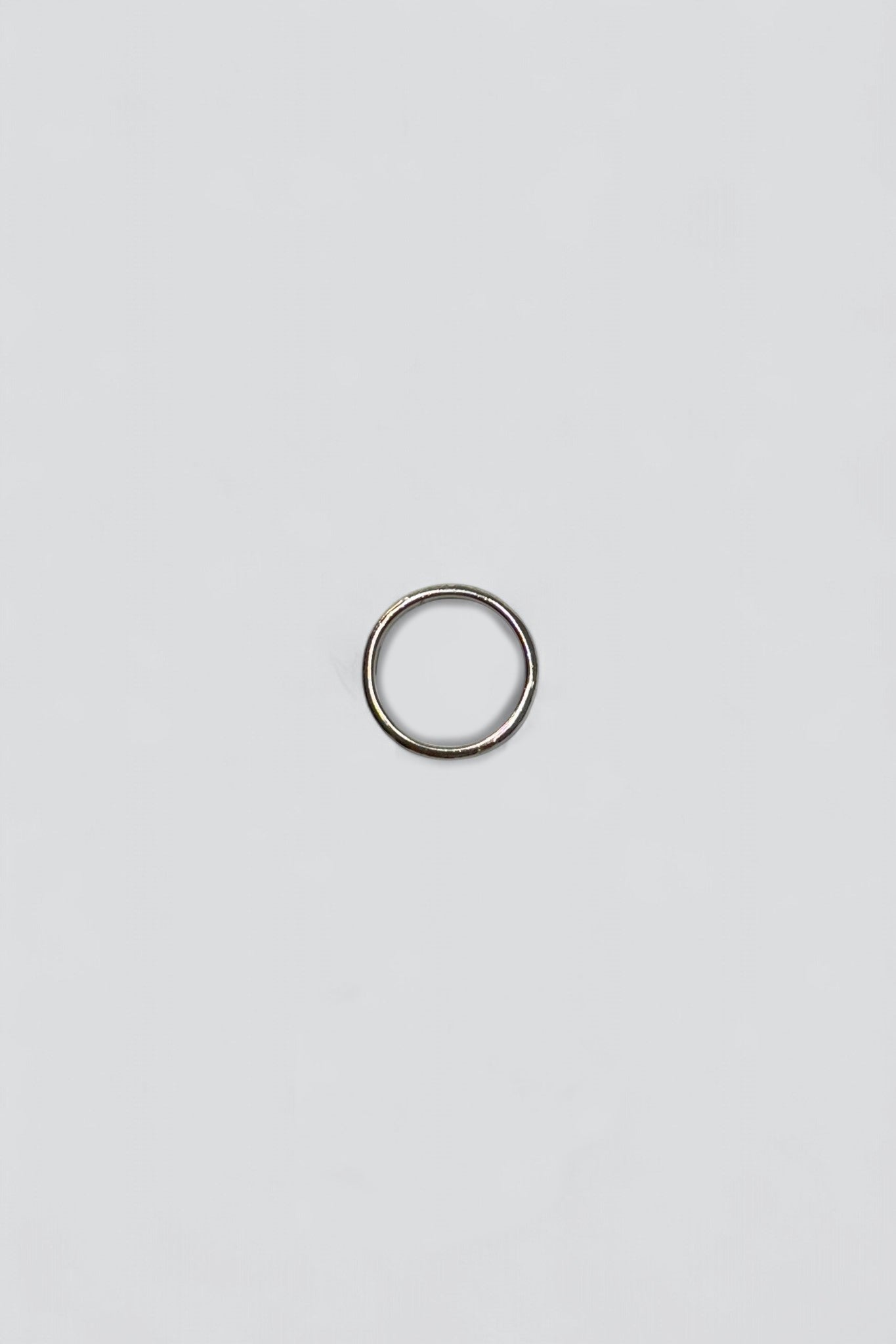 Sterling Silver Brass Screw Ring