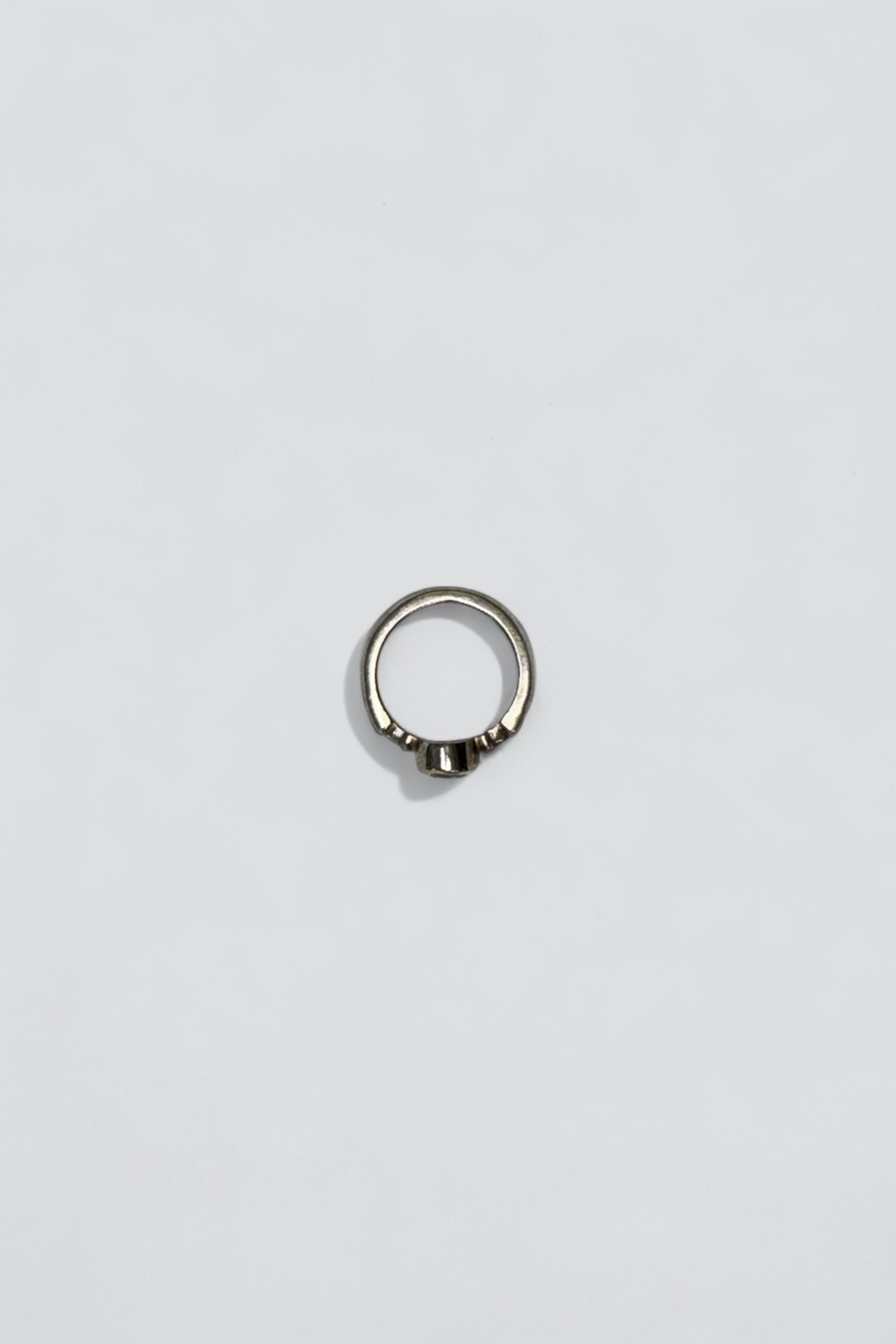 Sterling Silver Oval Citrine Ring