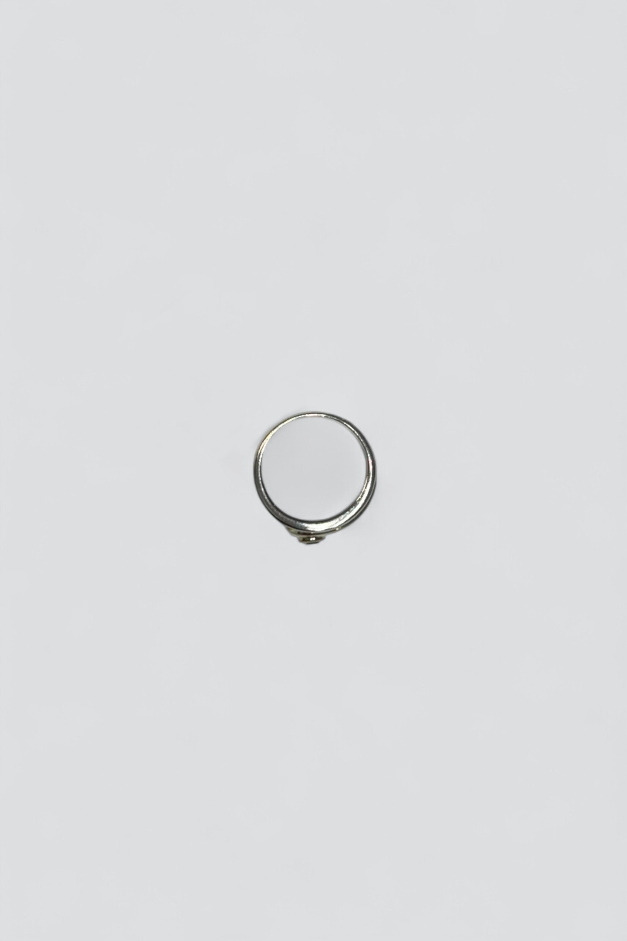 Sterling Silver Citrine Modern Ring