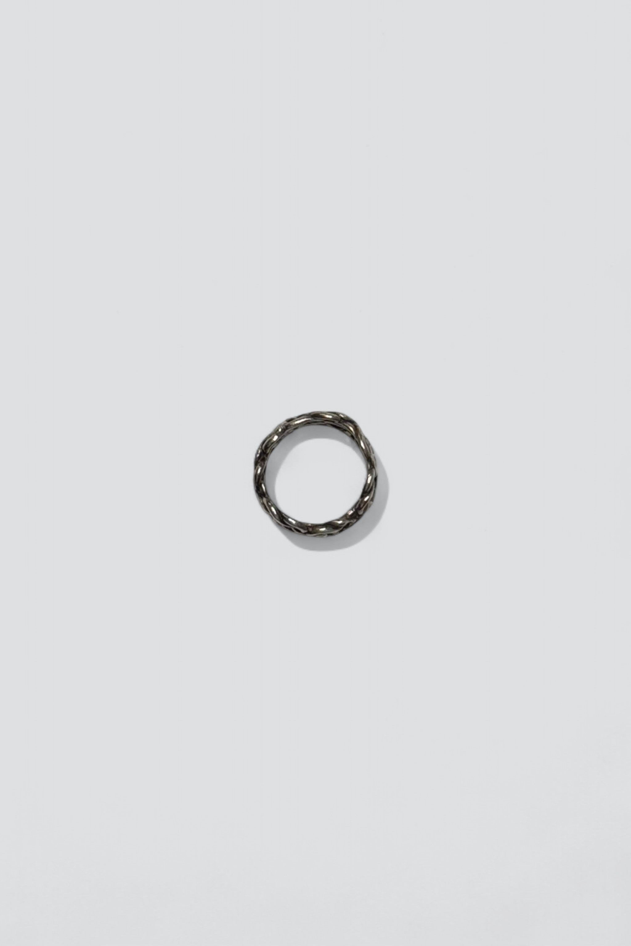 Sterling Silver Woven Band Ring