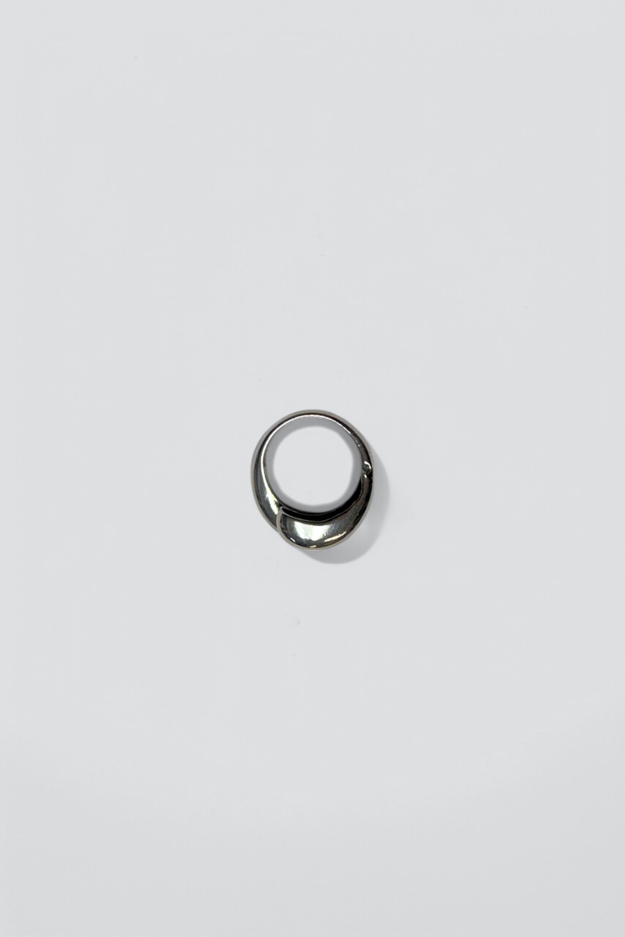 Sterling Silver Puffy Wrap Ring