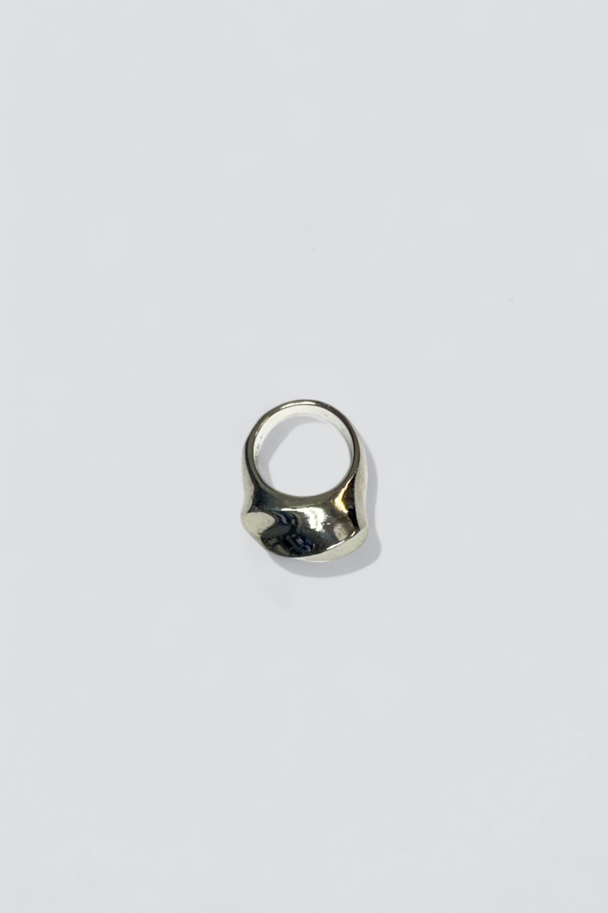 Sterling Silver Heavy Waved Ring