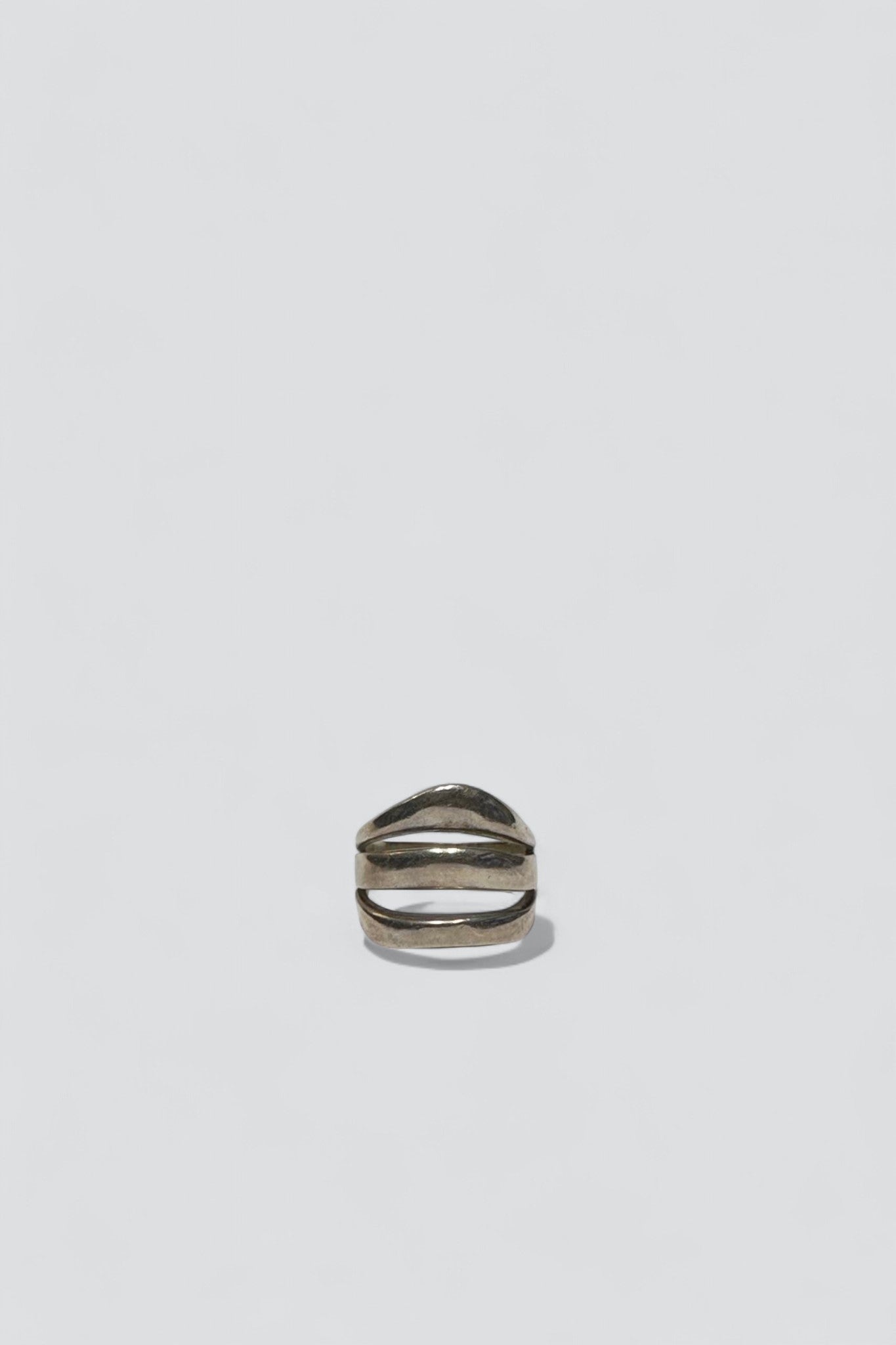 Sterling Silver Heavy Double Split Ring