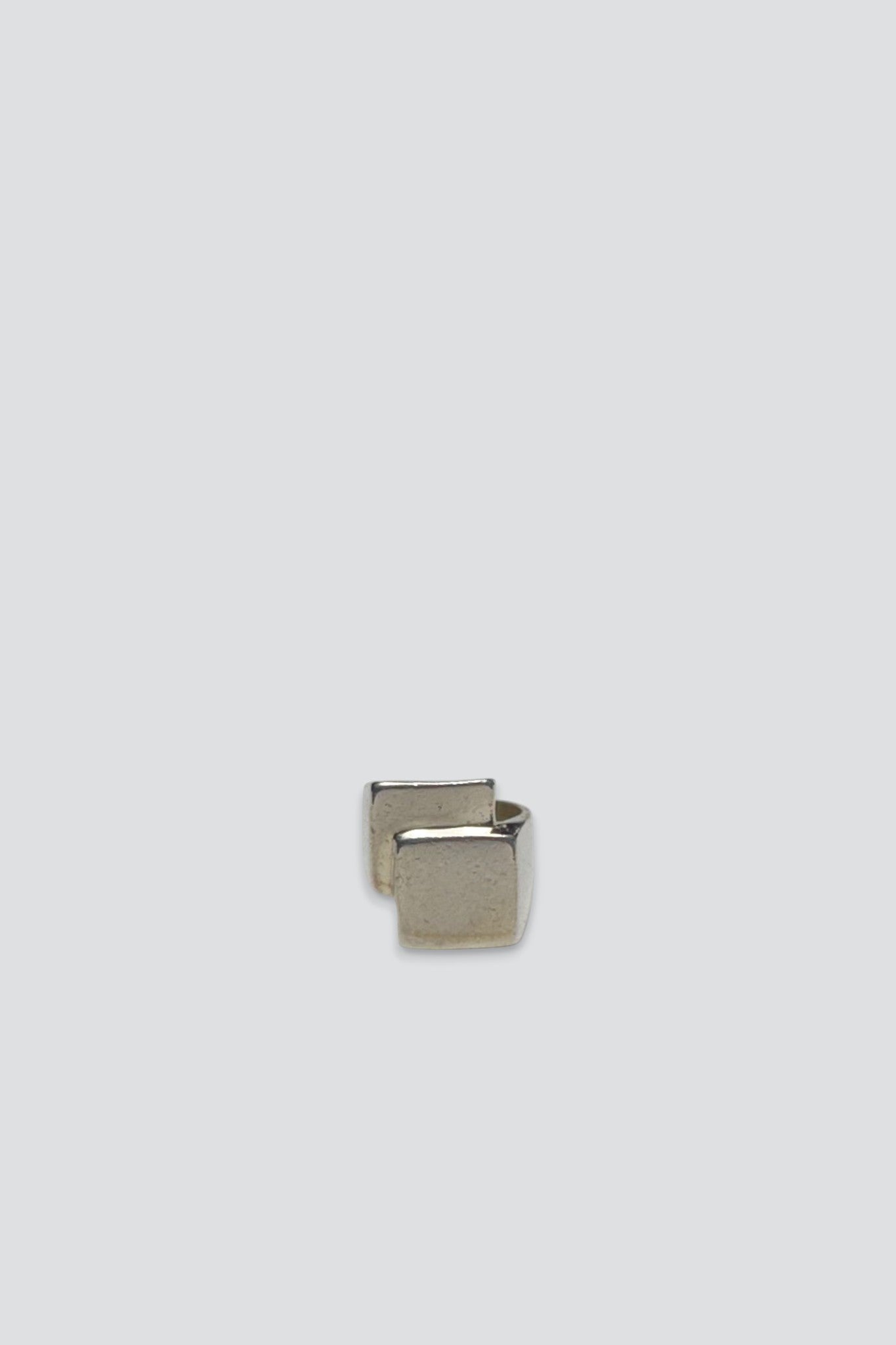 Sterling Silver Offset Squares Ring