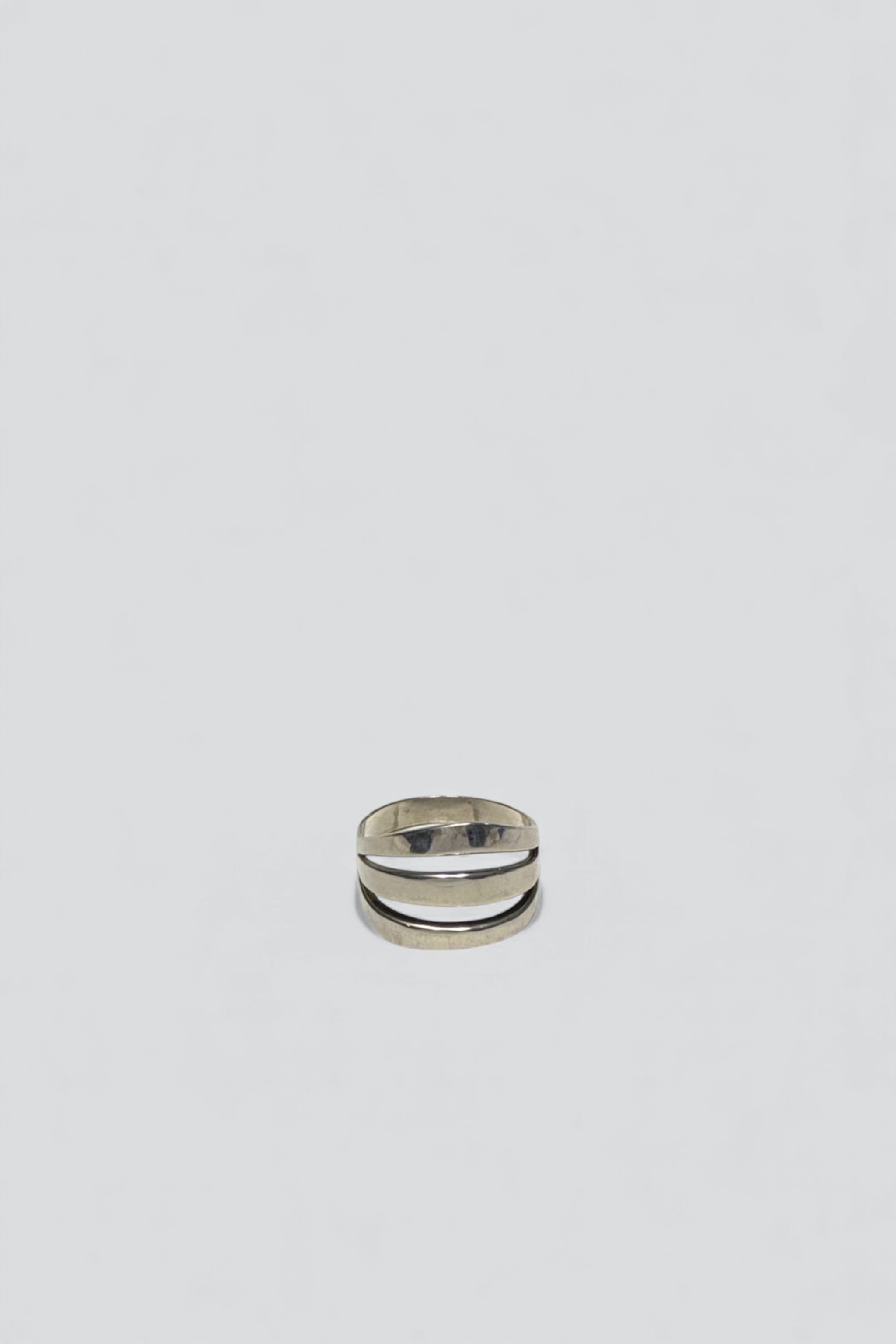 Sterling Silver Triple Split Ring
