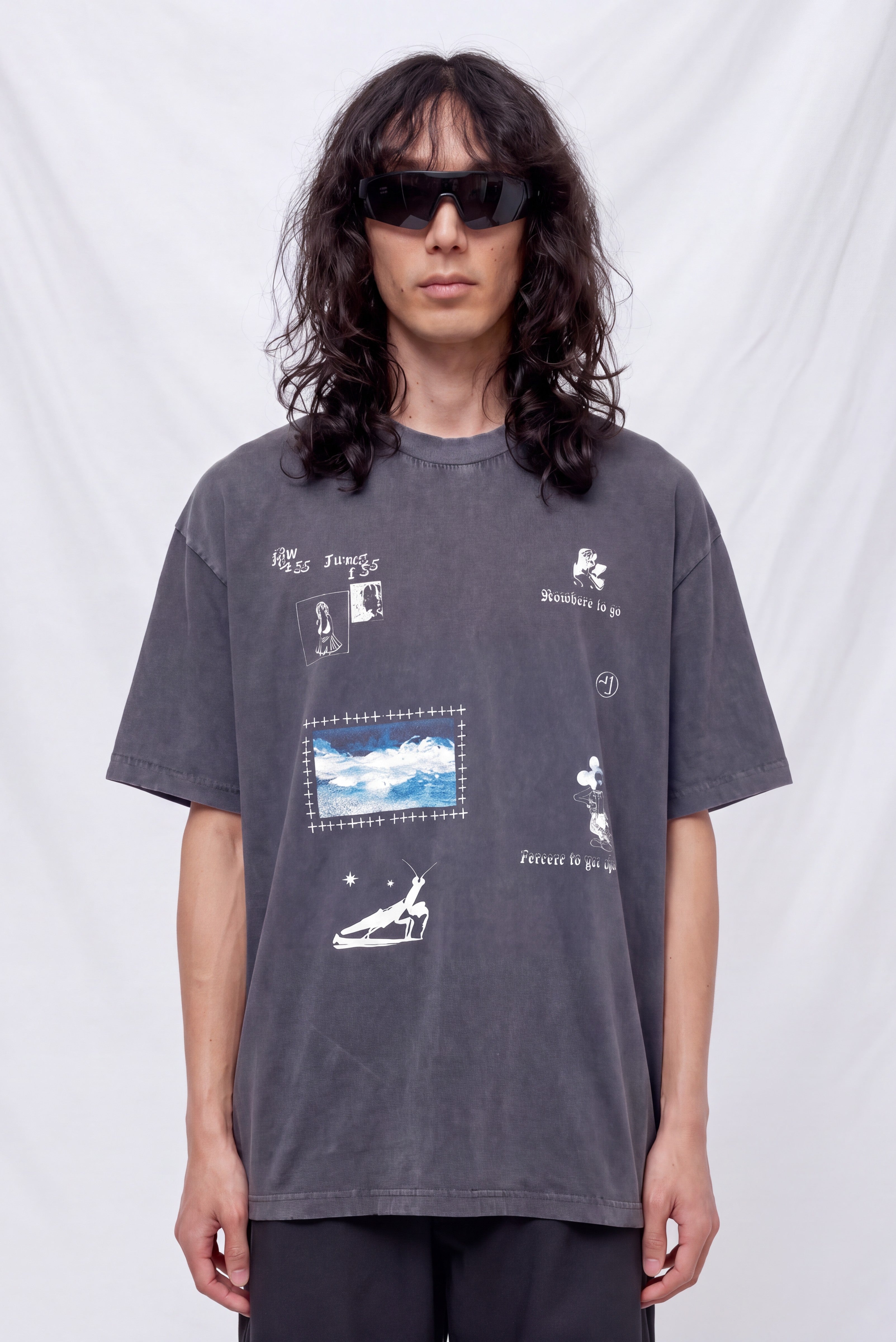 Vintage Blue Nowhere To Go Tee