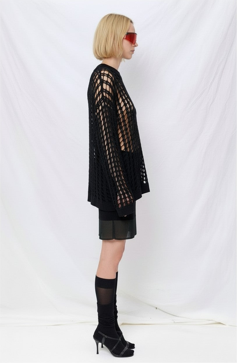 Black Spider Knit