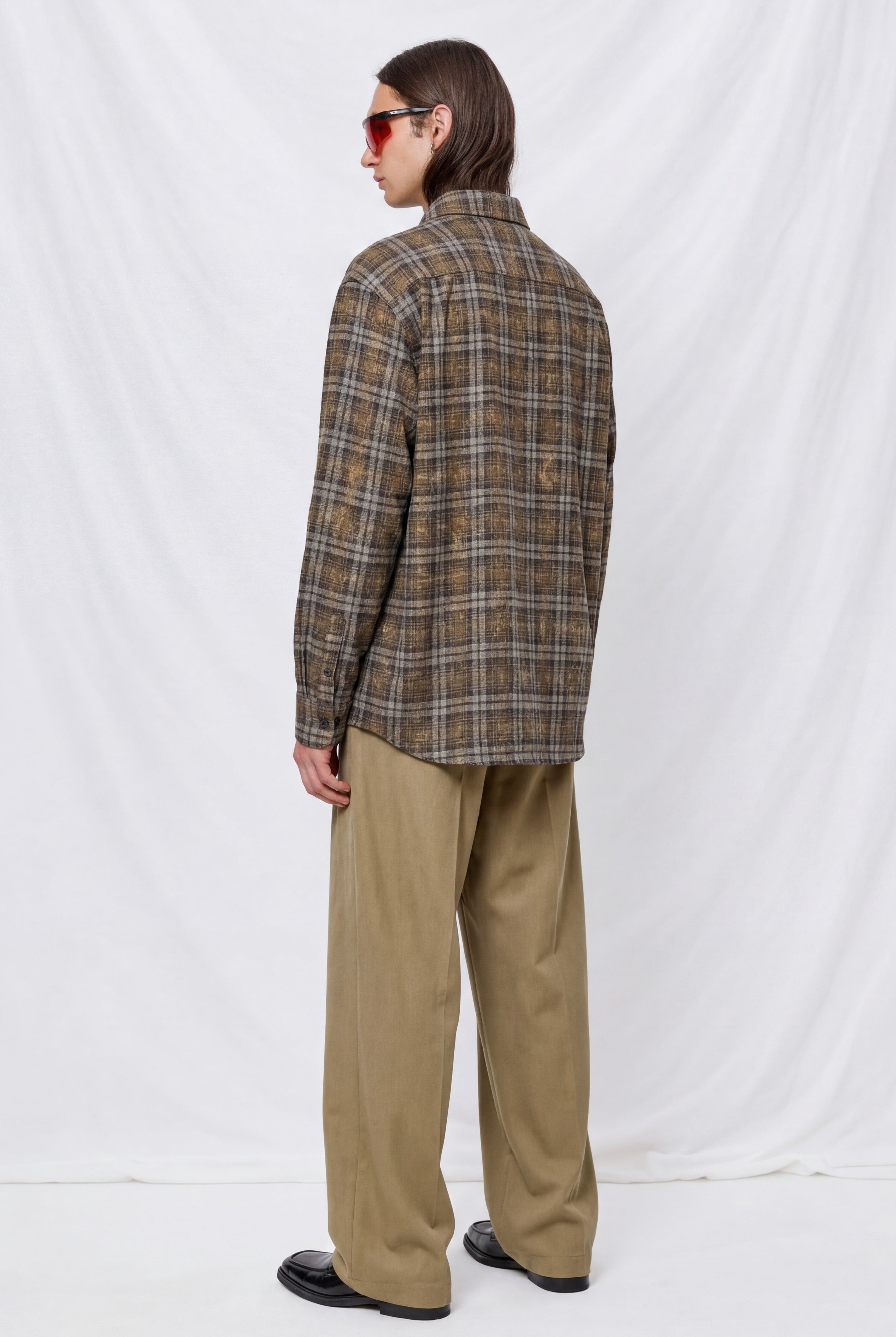 Bleach Plaid Classic Shirt
