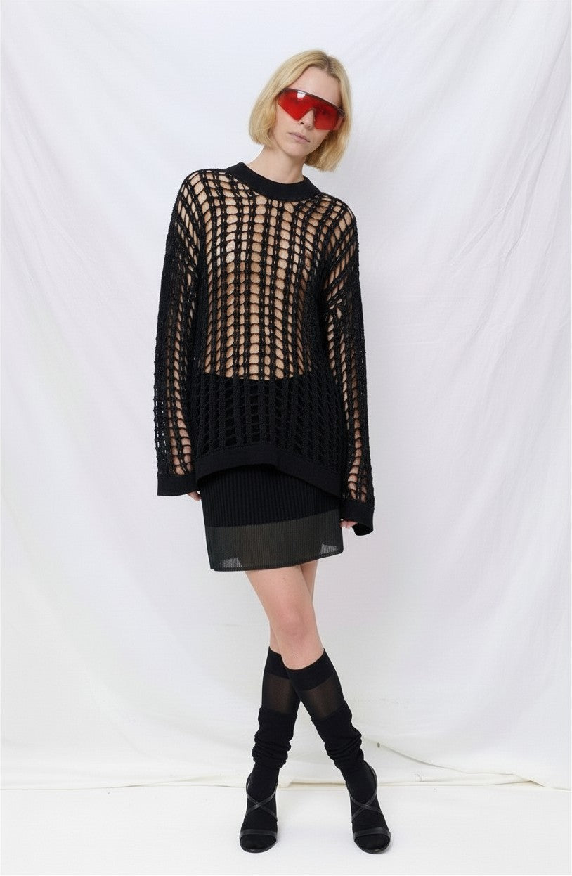 Black Spider Knit