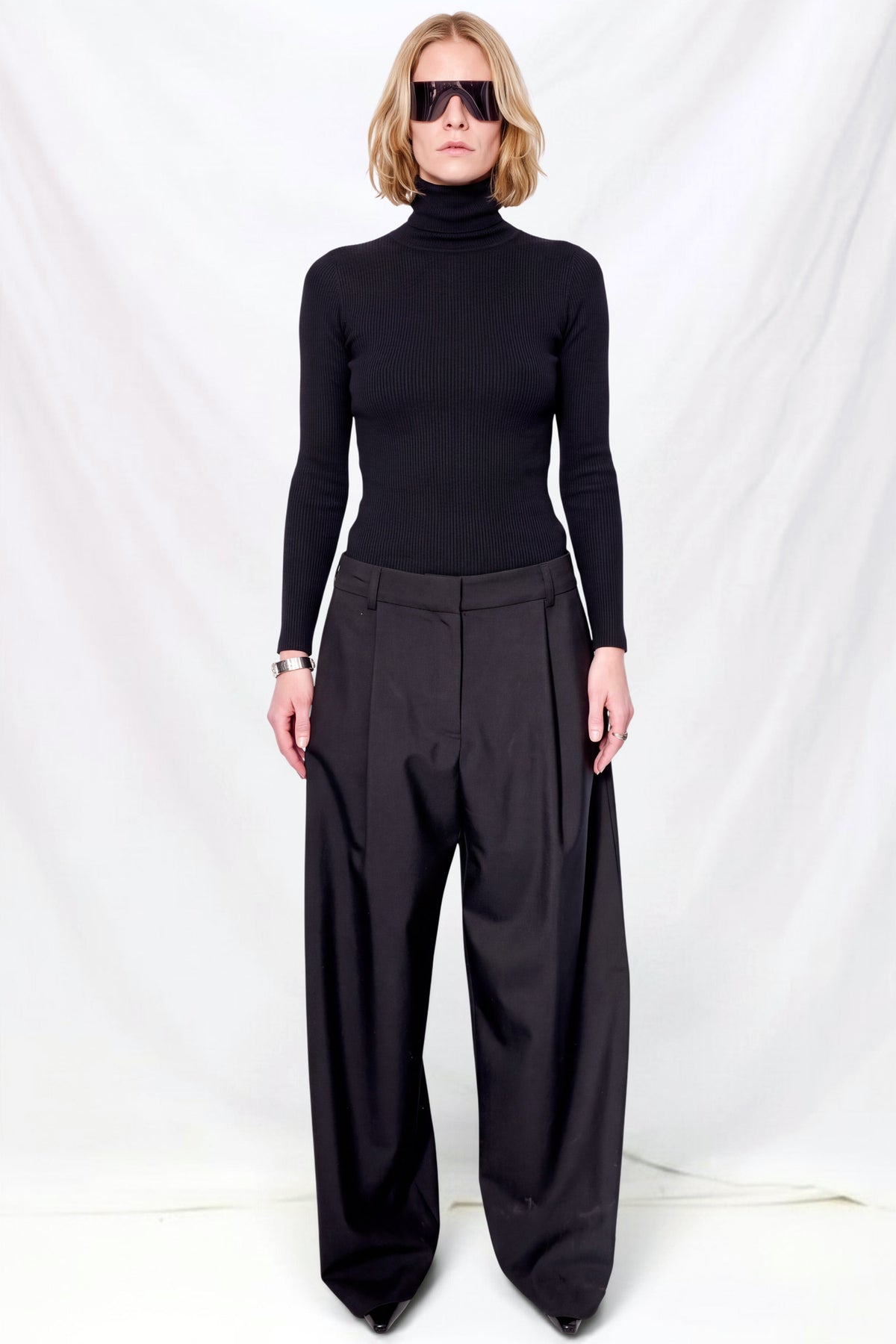 Black Whidbey Turtleneck