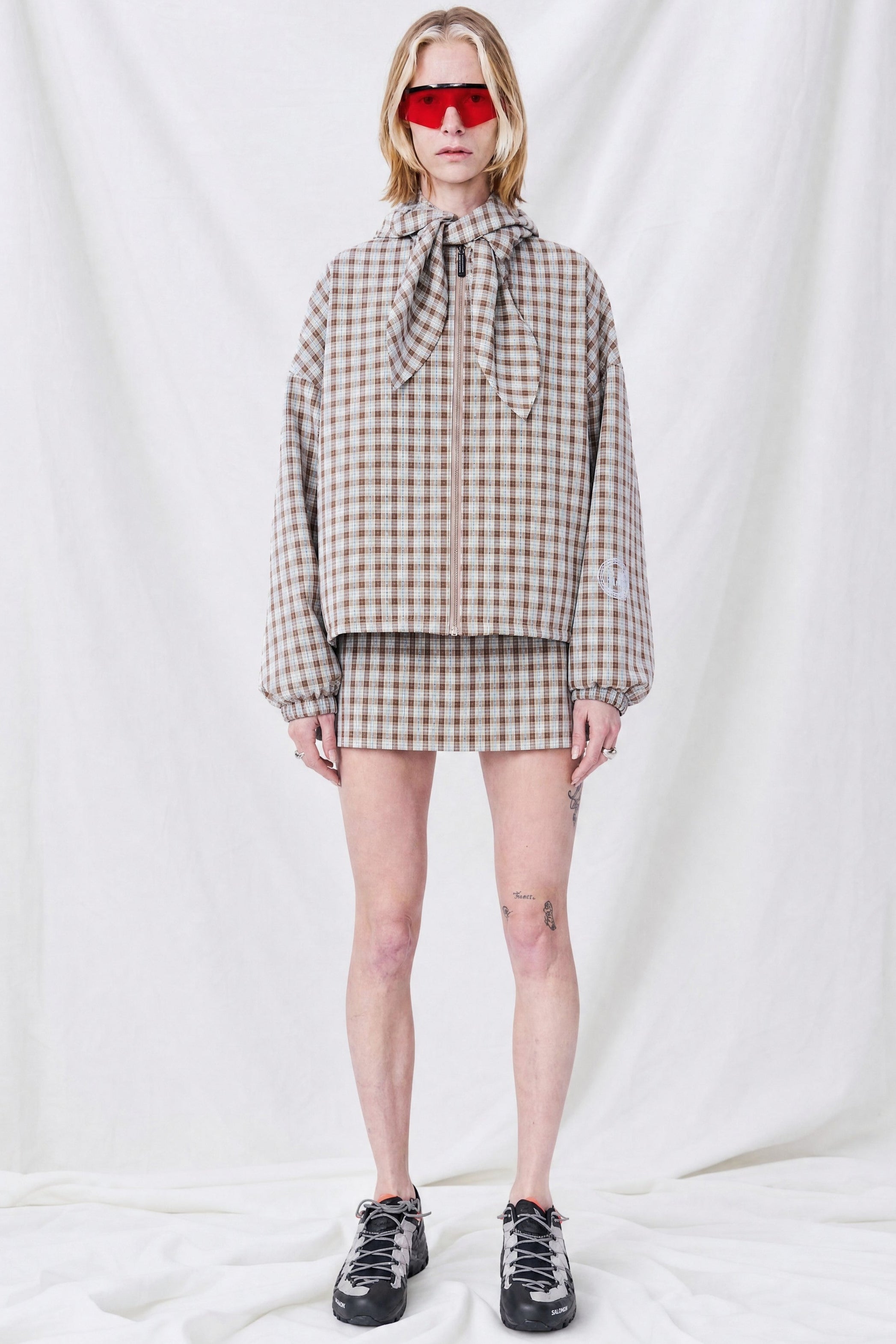 Umber Plaid Eddy Jacket
