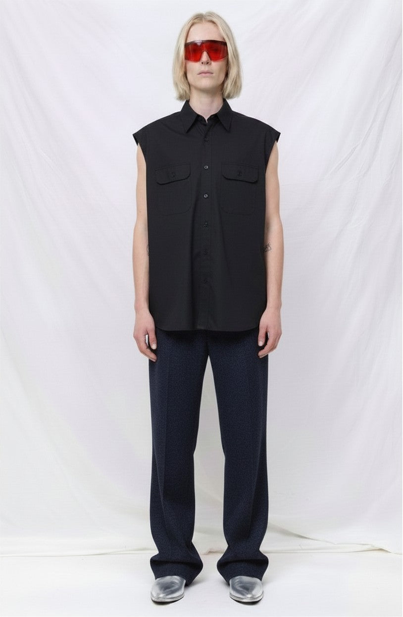 Navy Suiting Rare Trouser