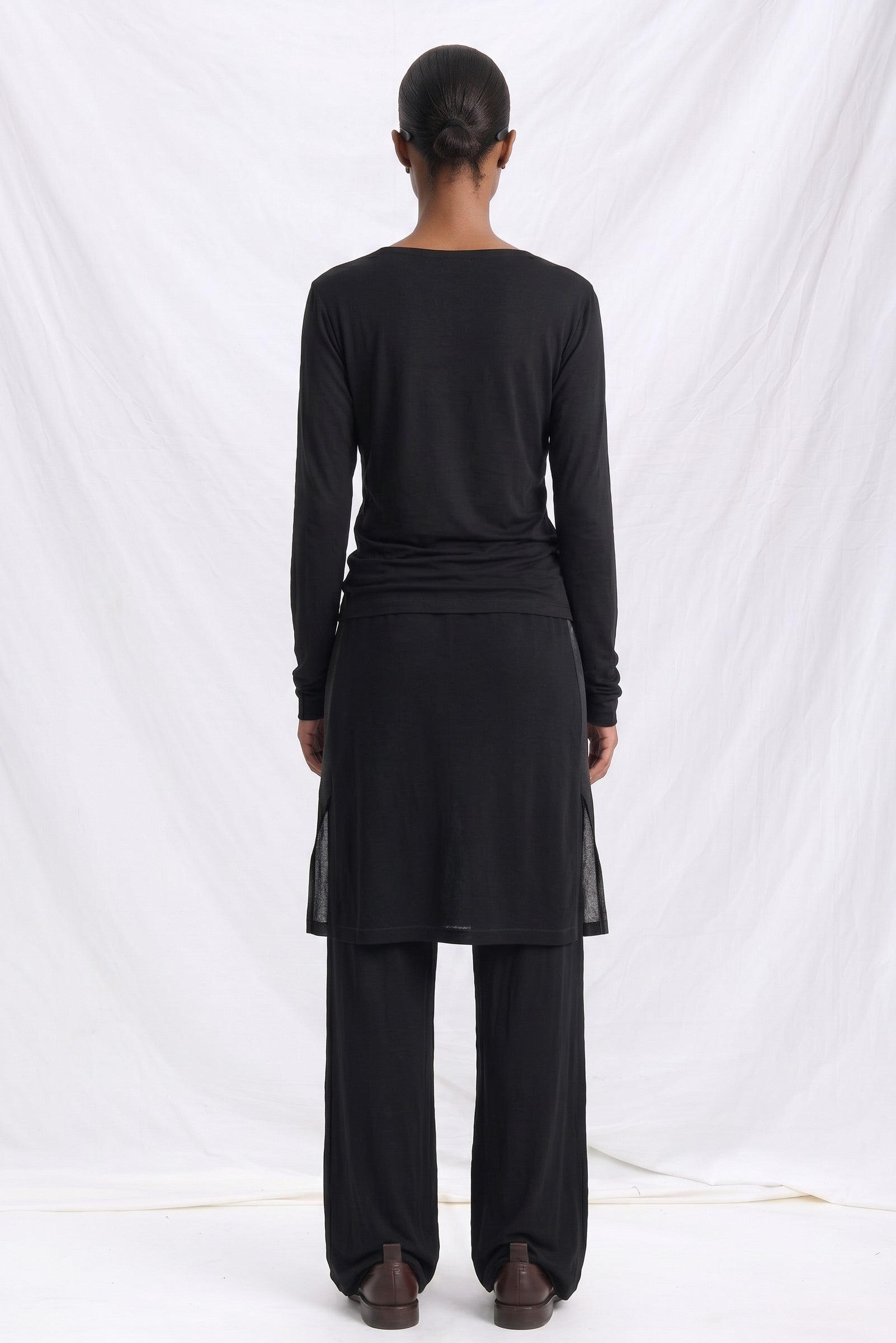 Black Layer Pants