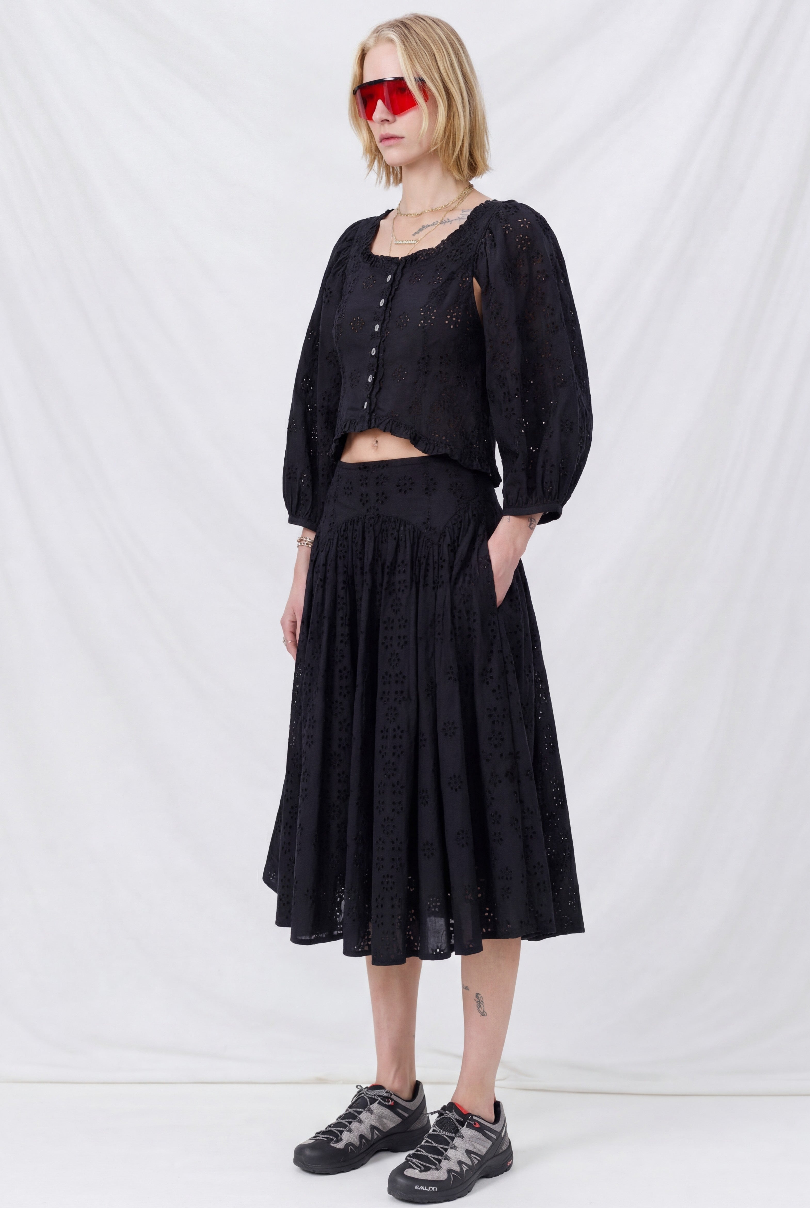 Black Murano Skirt