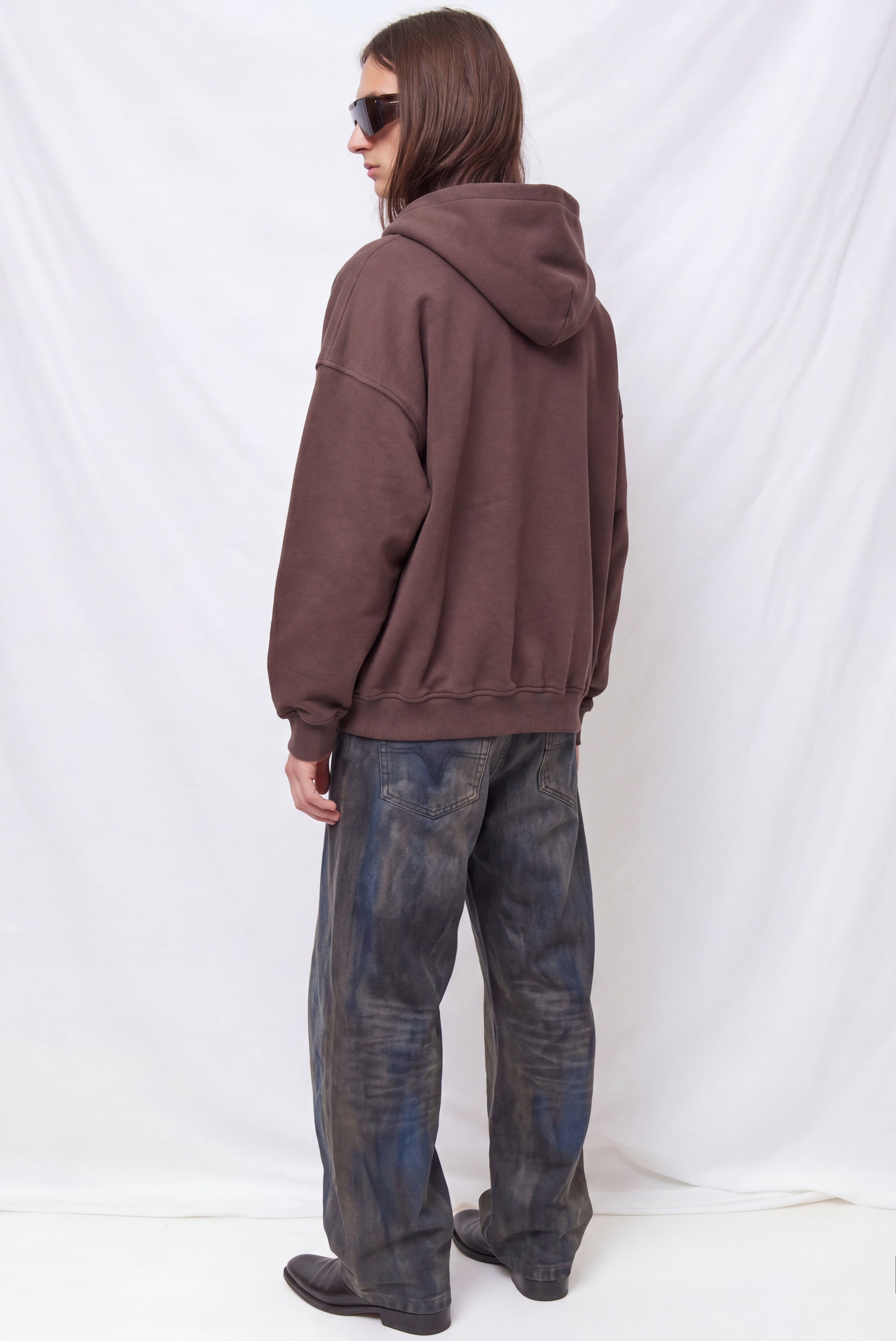 Chocolate Zip Hoodie