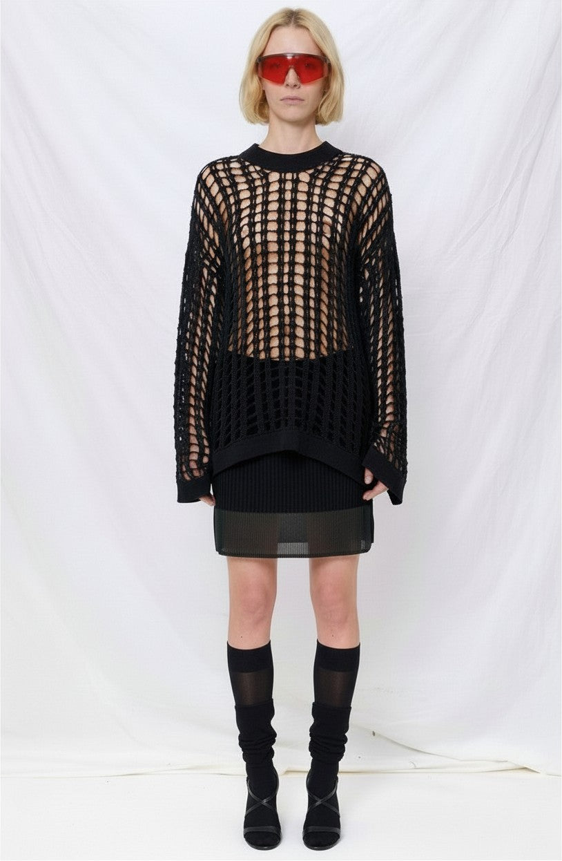 Black Spider Knit