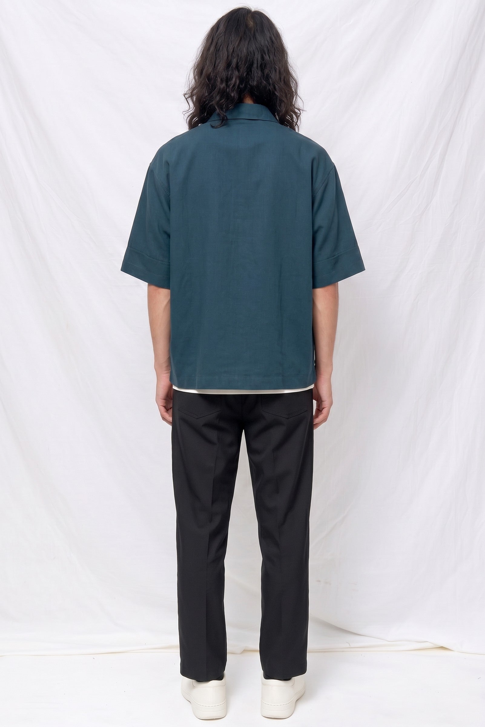 Bright Blue Box Shirt