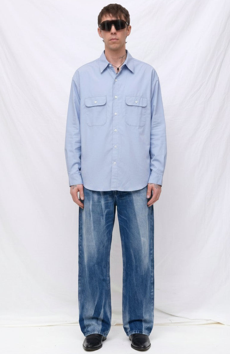 Blue Type 104 Faded Denim Pant