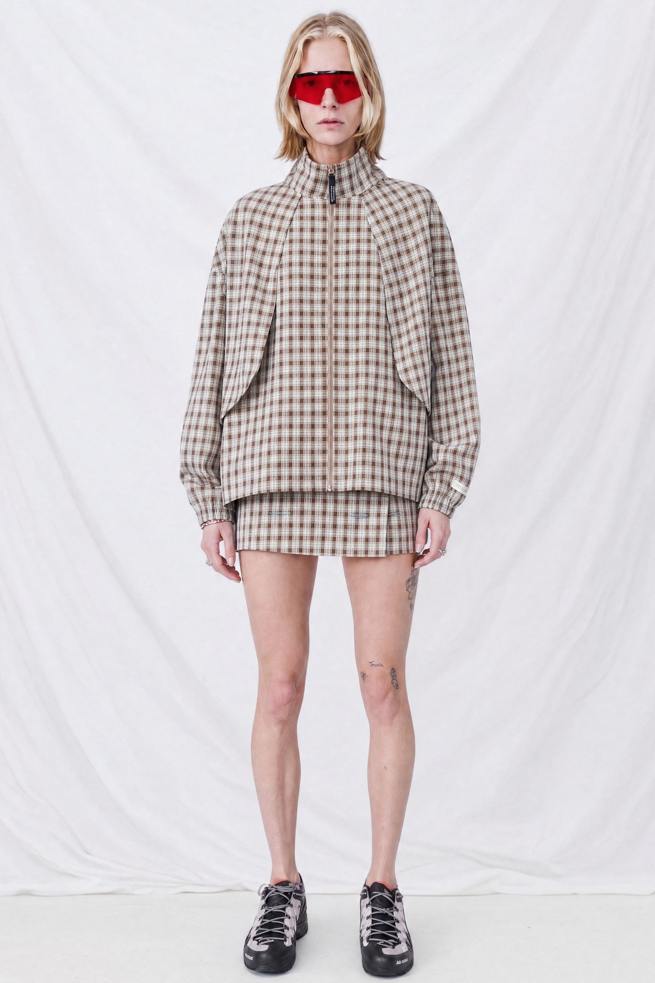 Umber Plaid Eddy Jacket