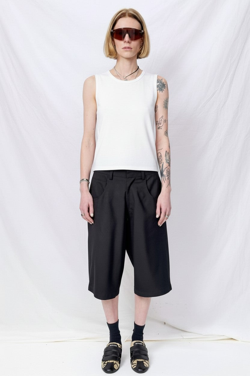 Washed White Phoenix Muscle Tee