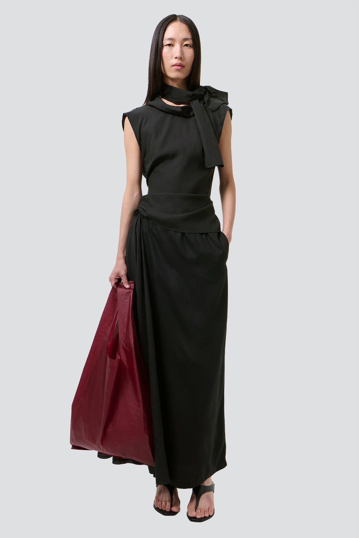 Still Black Calm Virtuous Top