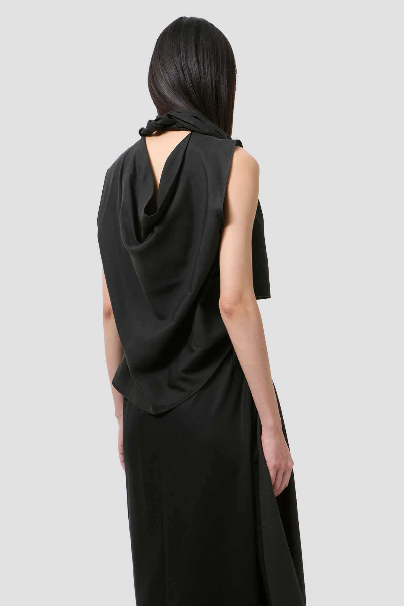 Still Black Calm Virtuous Top