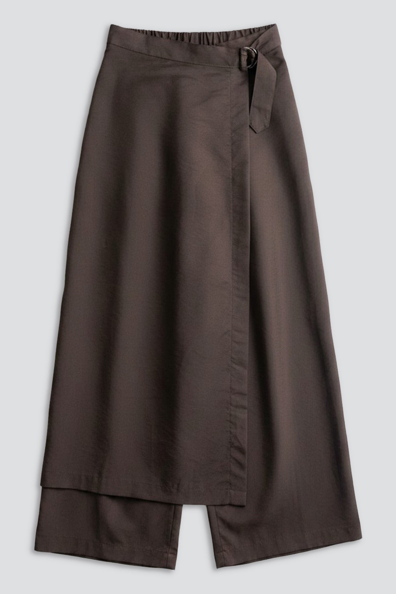 Brown Viscose Layer Pant
