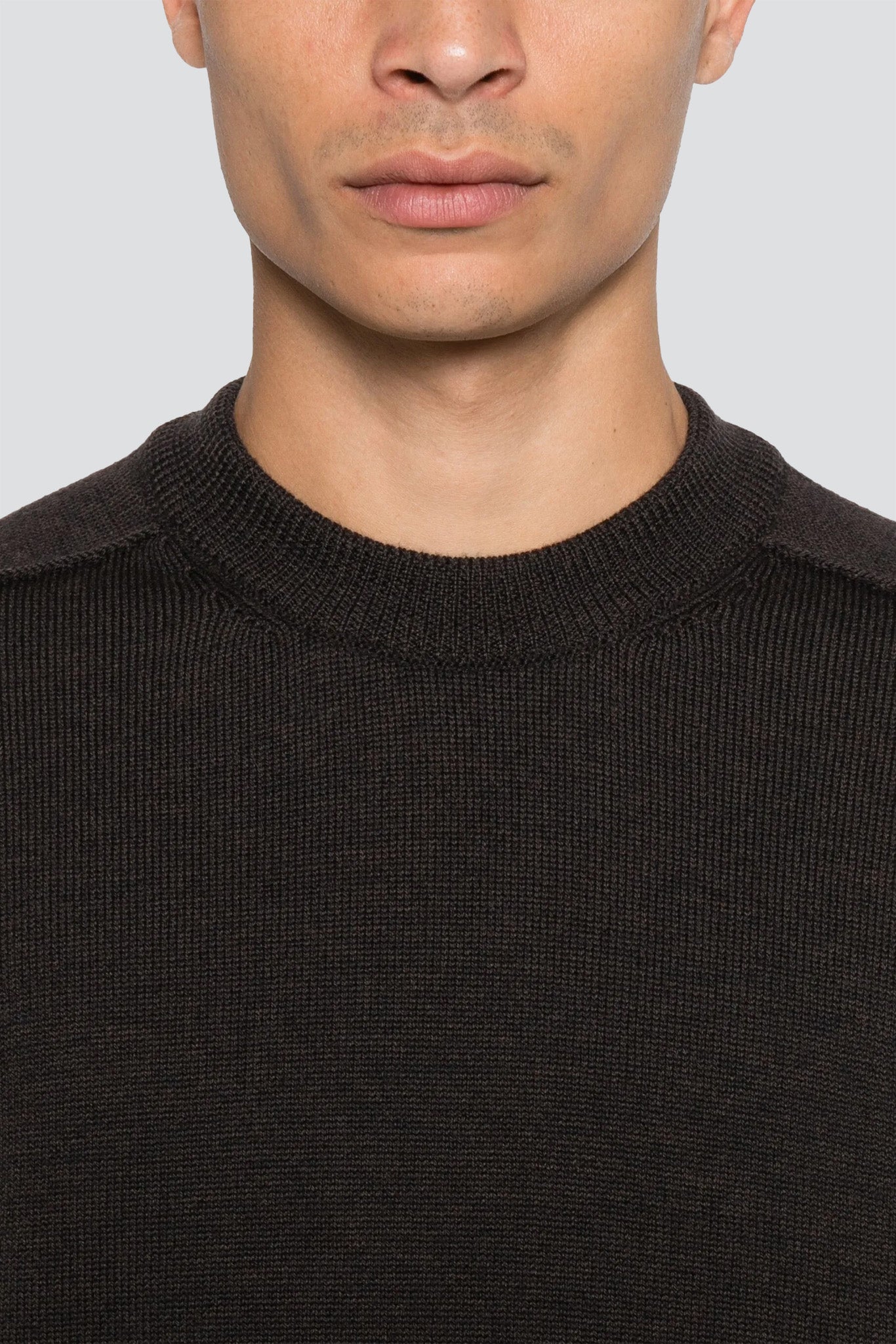 Walnut Crew Neck Jumper