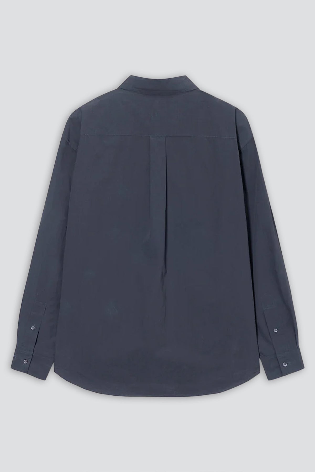 Washed Black Cotton Shirt