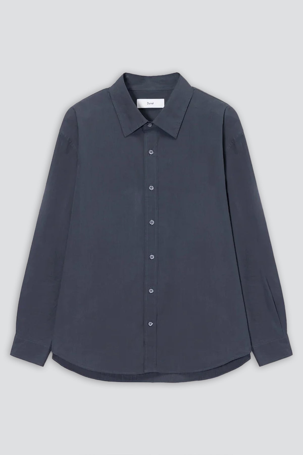 Washed Black Cotton Shirt