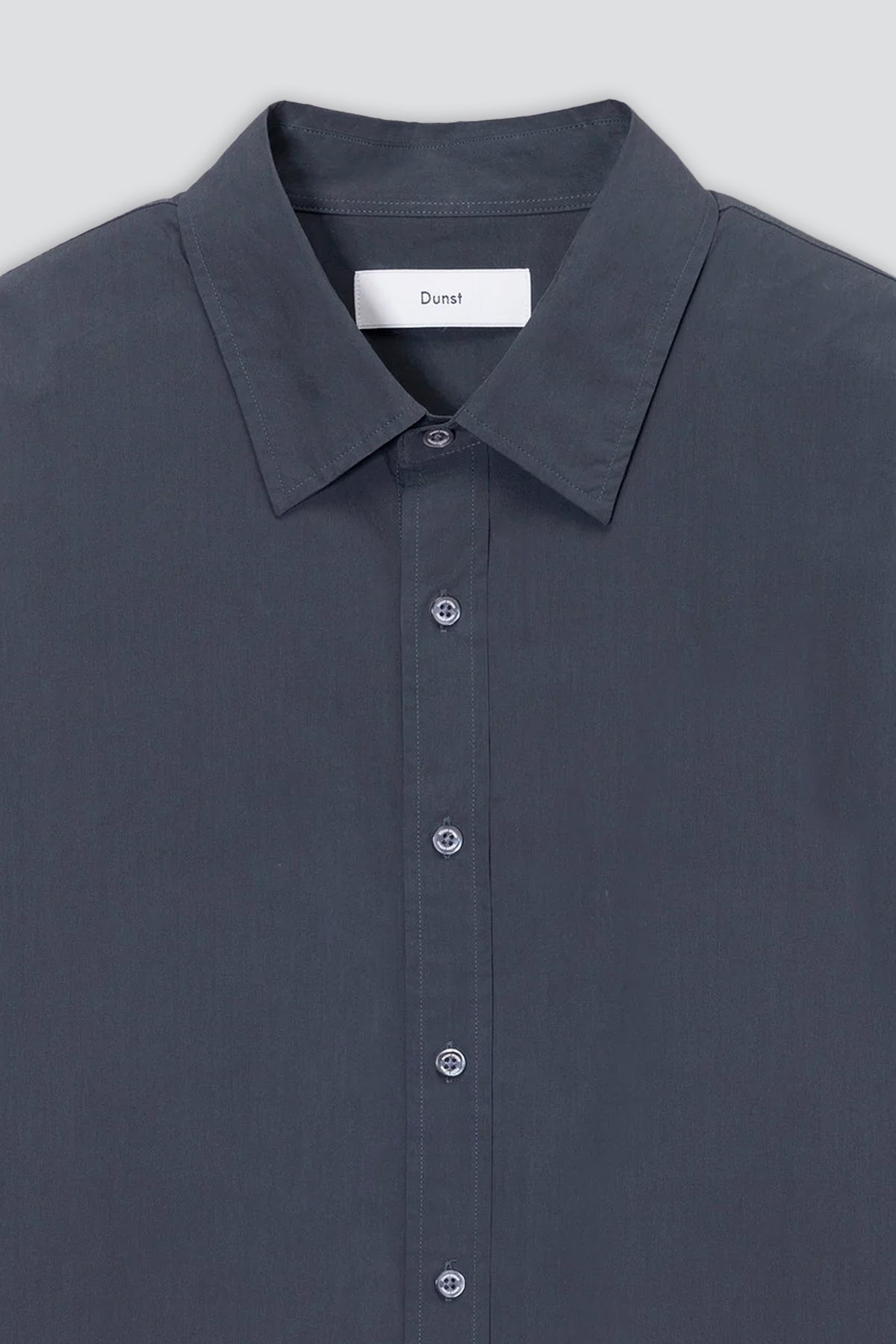 Washed Black Cotton Shirt