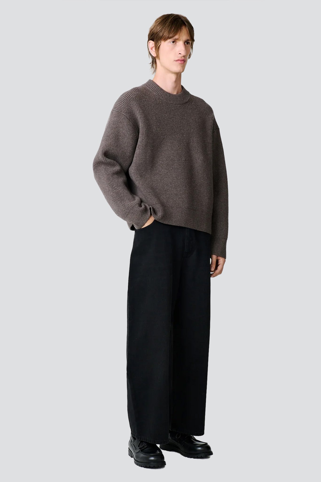 Washed Black Paolo Denim Jean