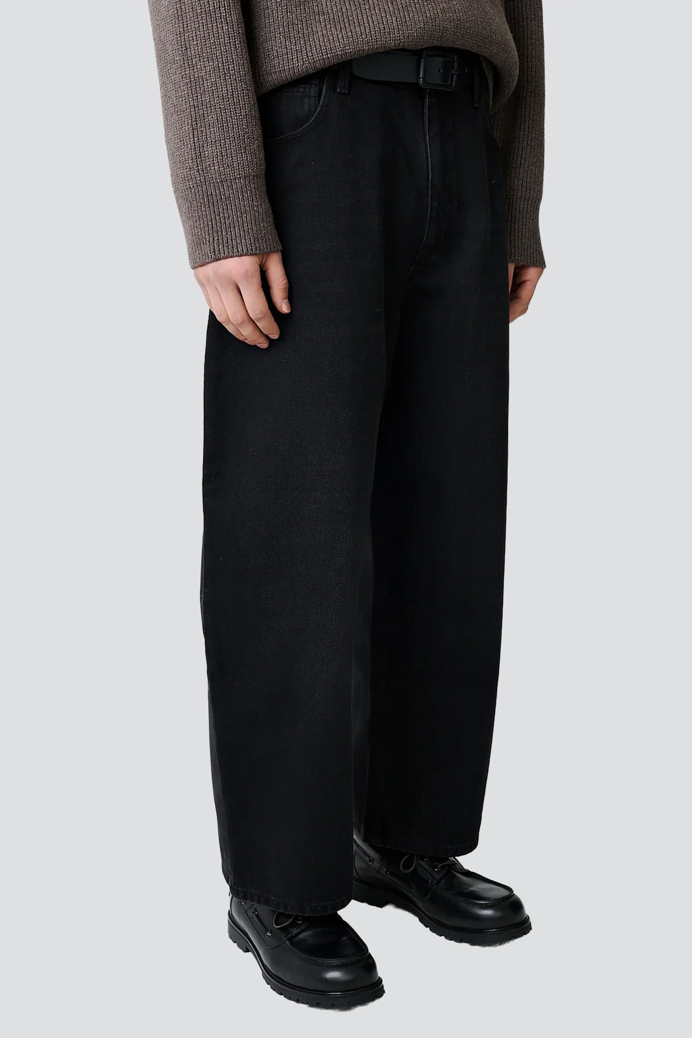 Washed Black Paolo Denim Jean