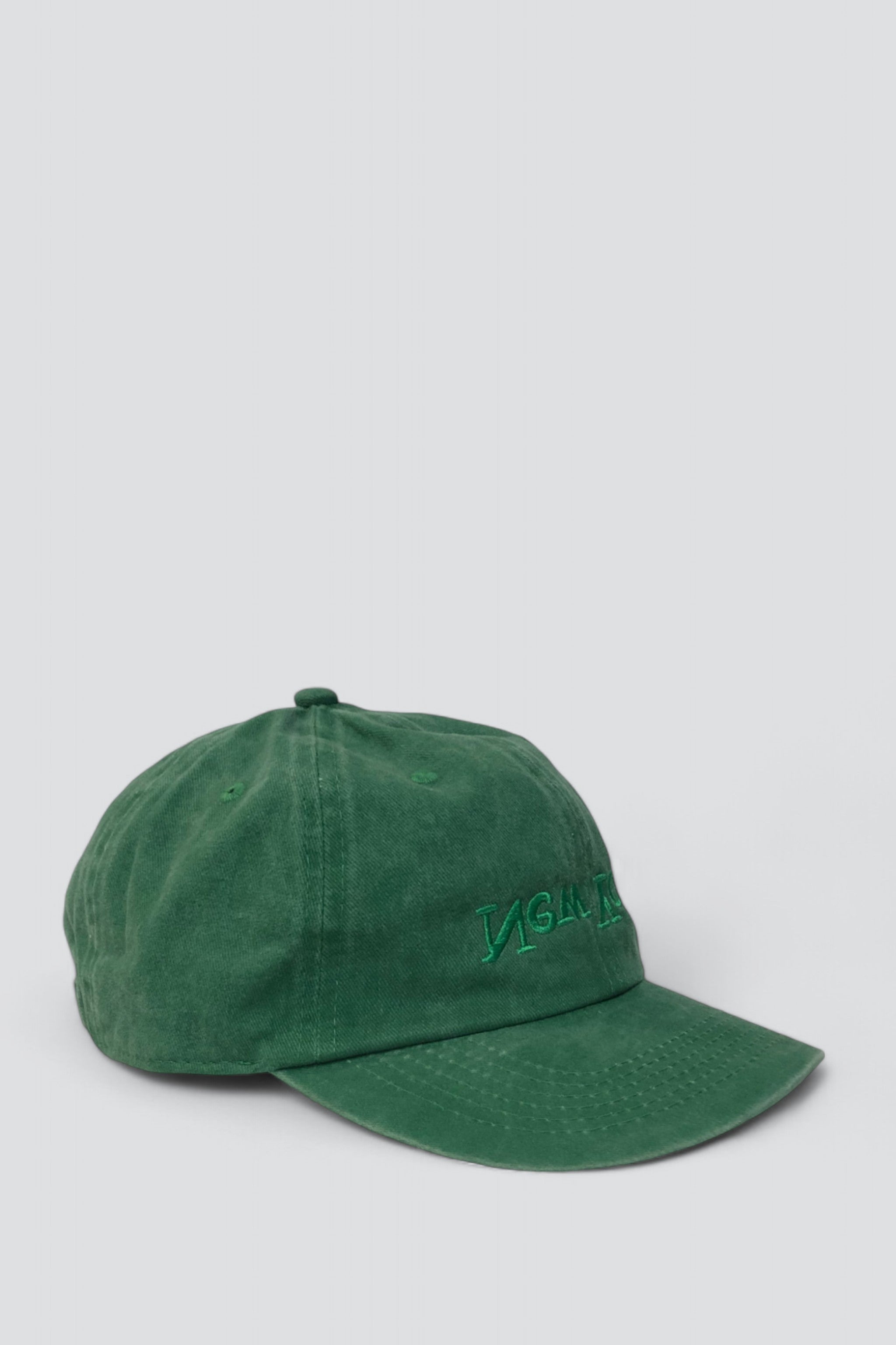 New York Embroidered Hat - Washed Green