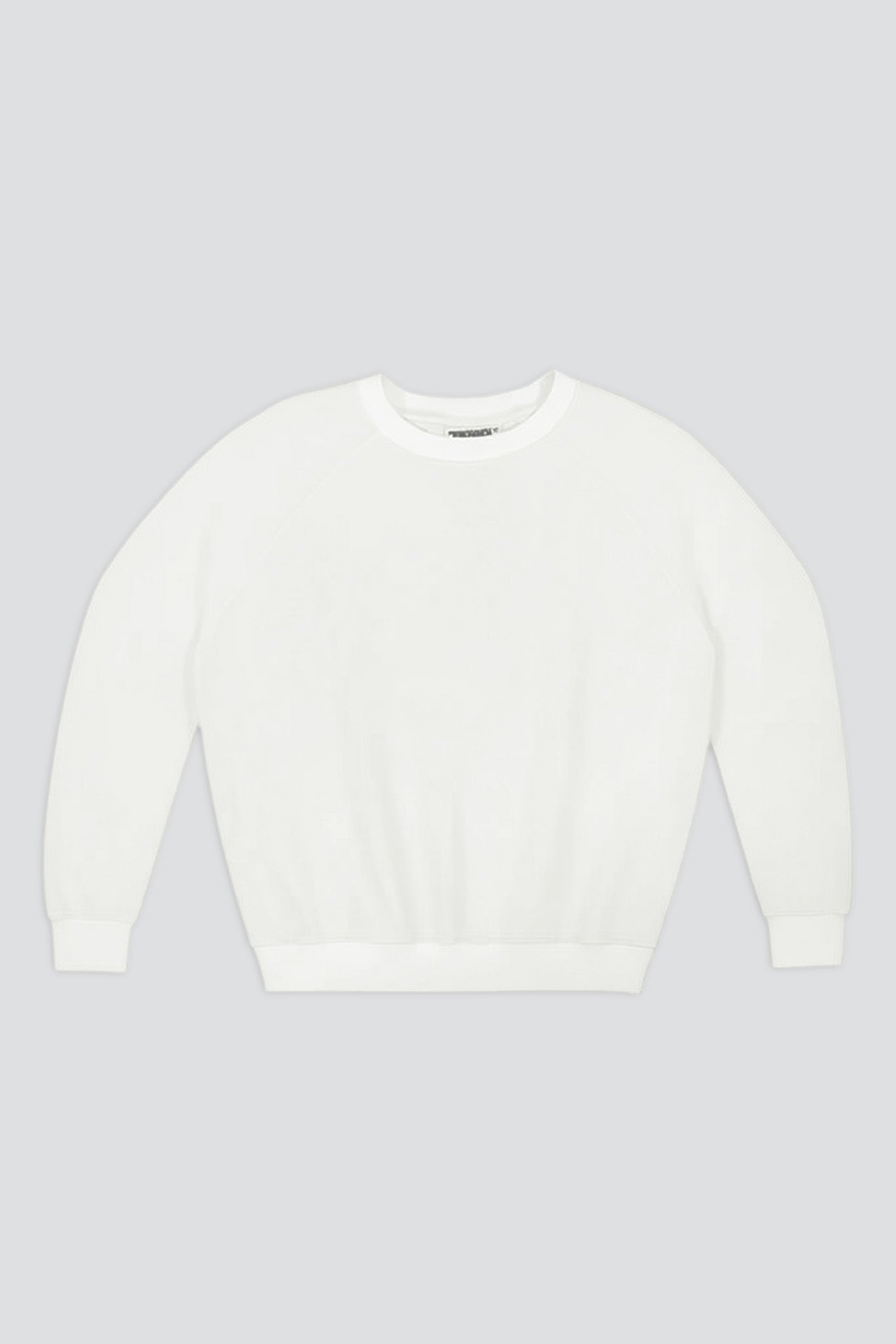 Washed White Bonfire Raglan Sweatshirt