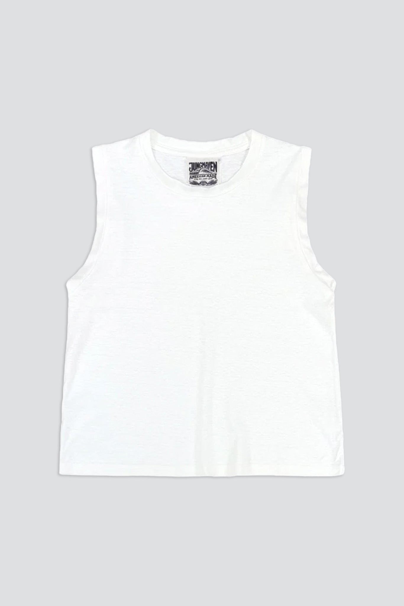 Washed White Phoenix Muscle Tee