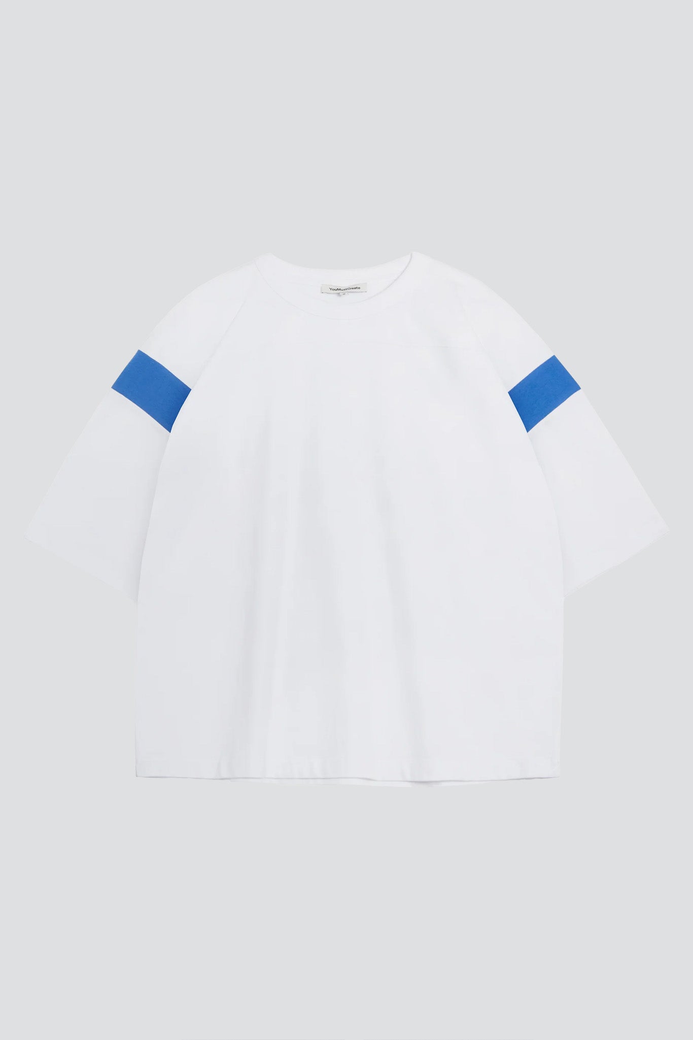 White Blue Skate T-Shirt