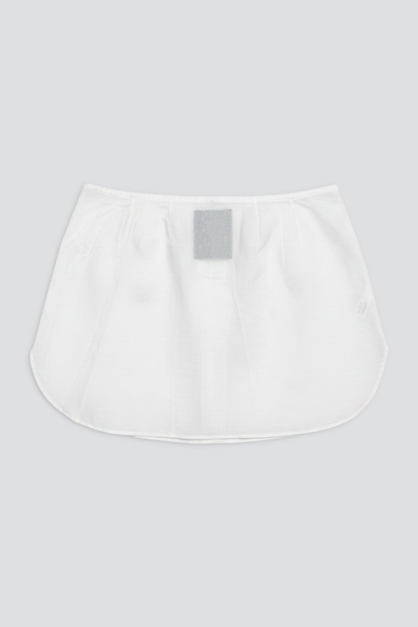 White Poplin Tail Skirt