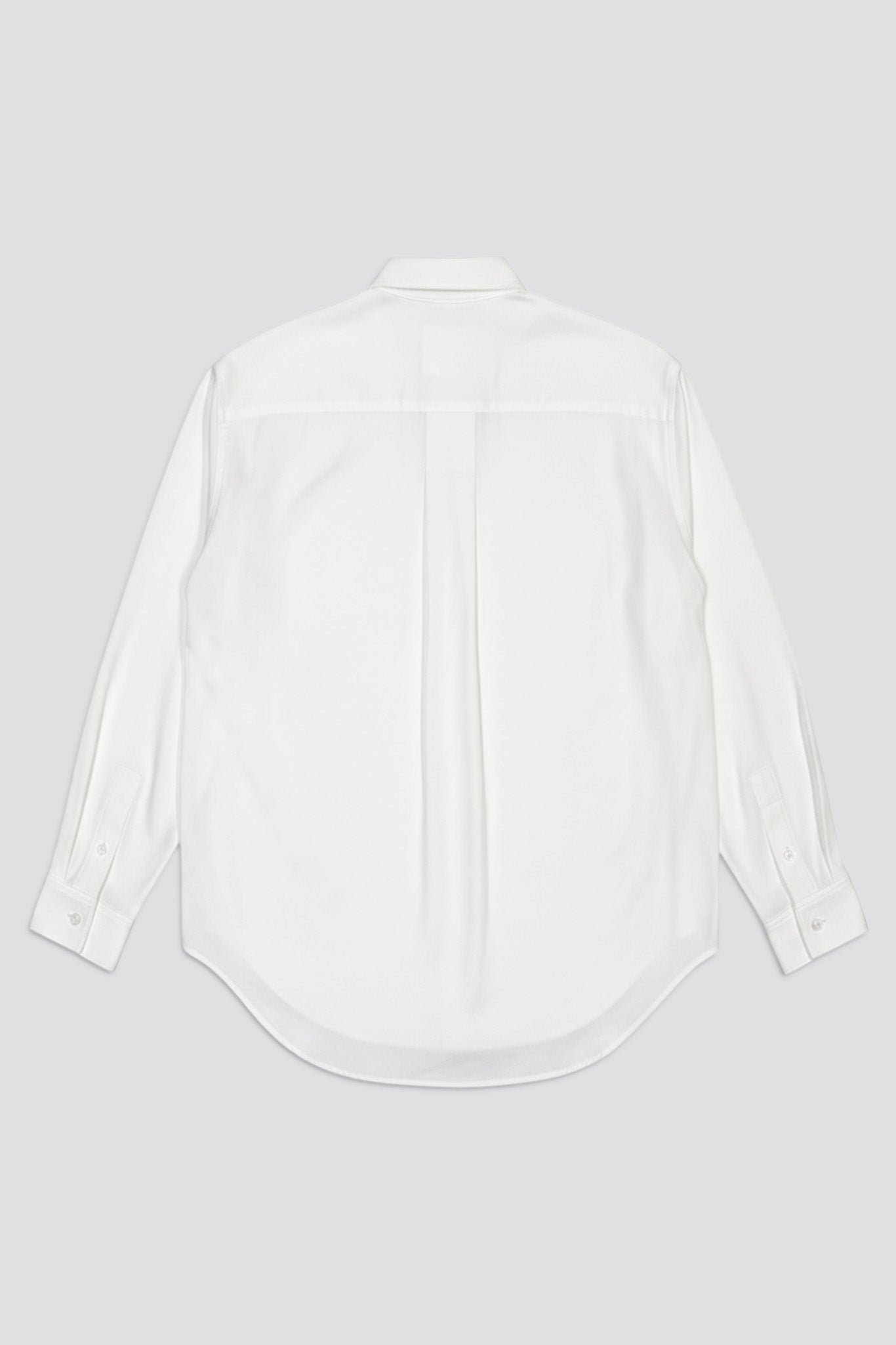 White Rayon Easy Shirt