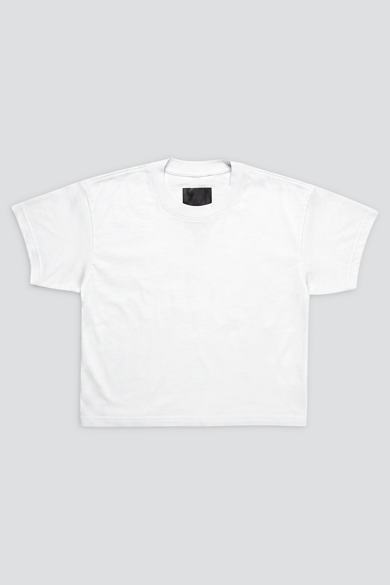 White Wide Tee