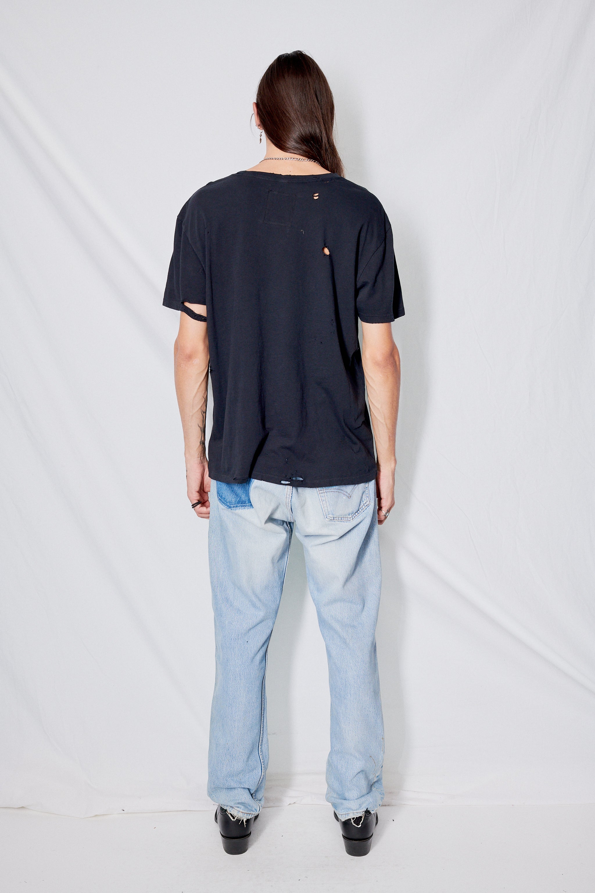 Distressed Black Dead T-Shirt