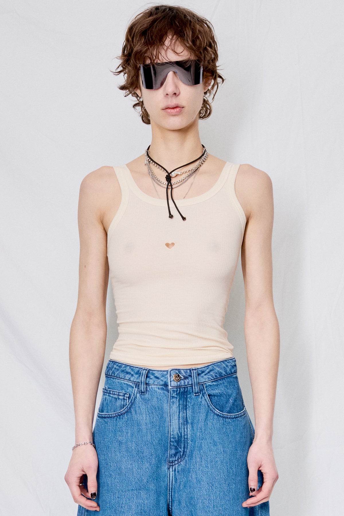 Undyed Heart Tank - Baserange – Assembly New York