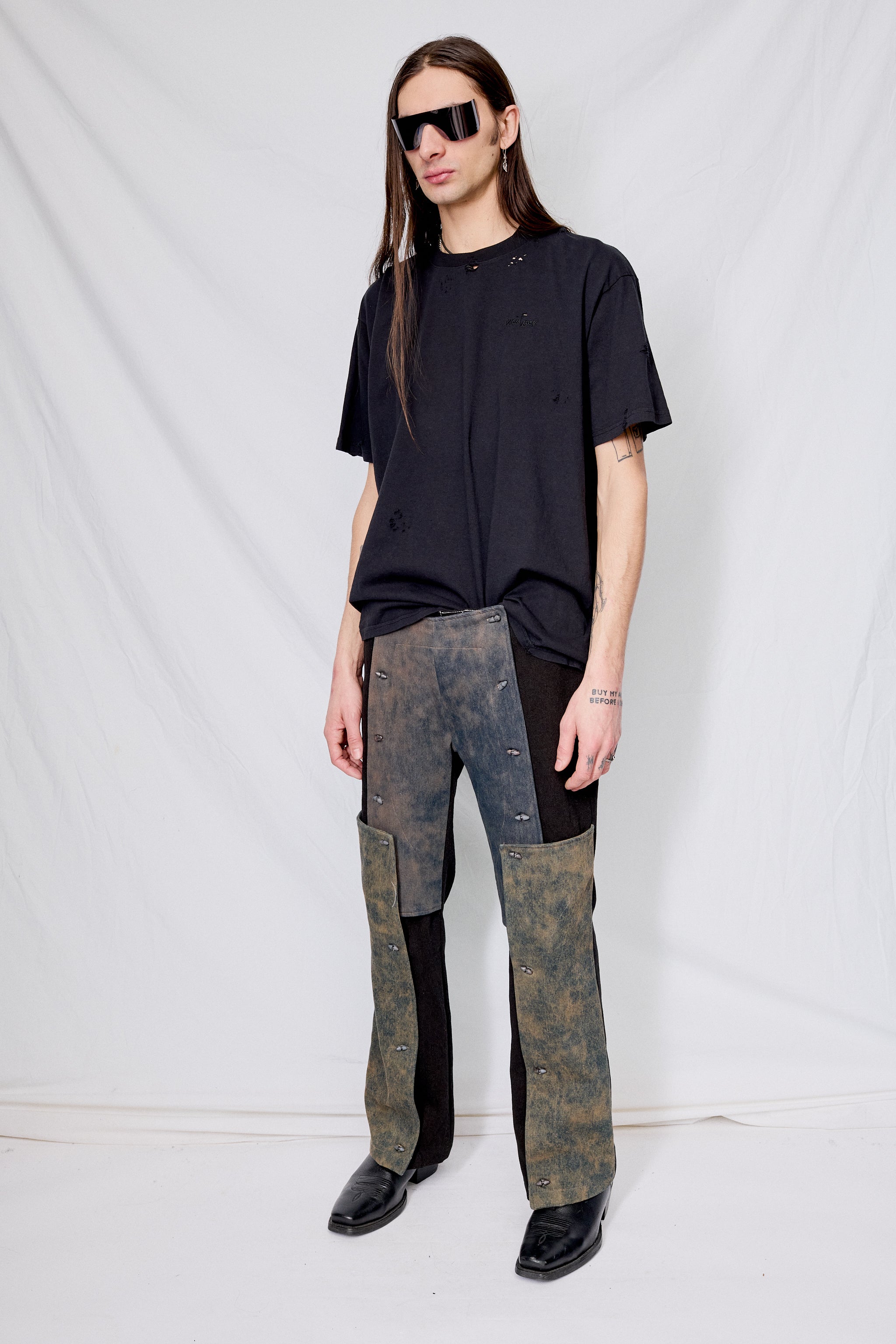 Patchwork Denim Malva Pants