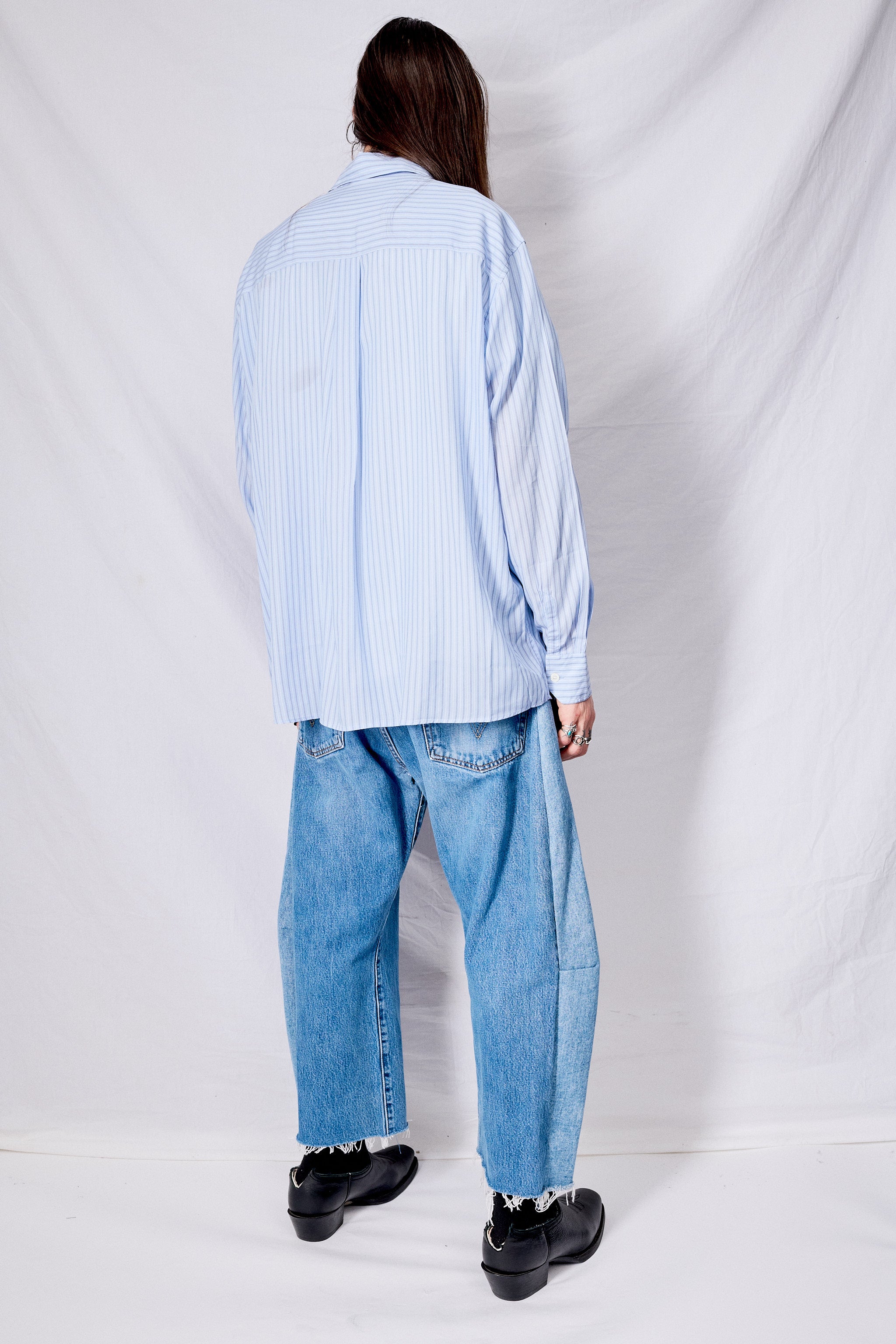 Vintage Indigo Mix Reworked Lasso Jean