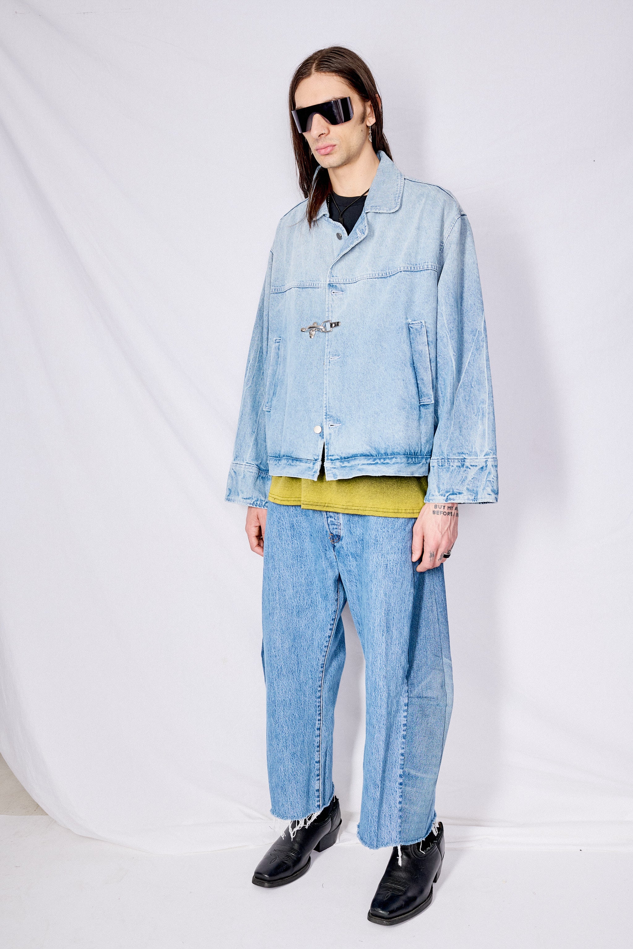 Vintage Indigo Mix Reworked Lasso Jean