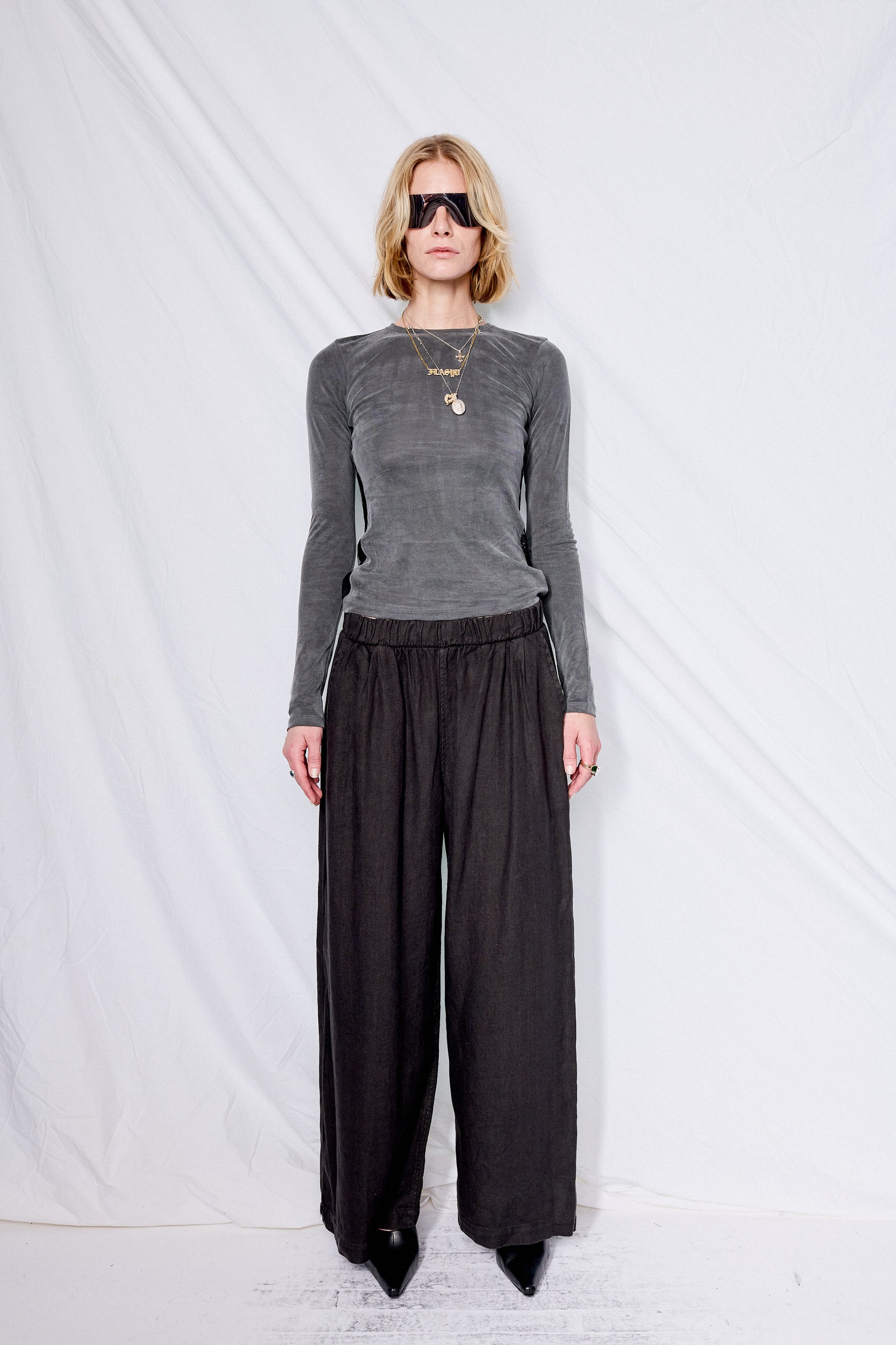 Black Cambria Pant