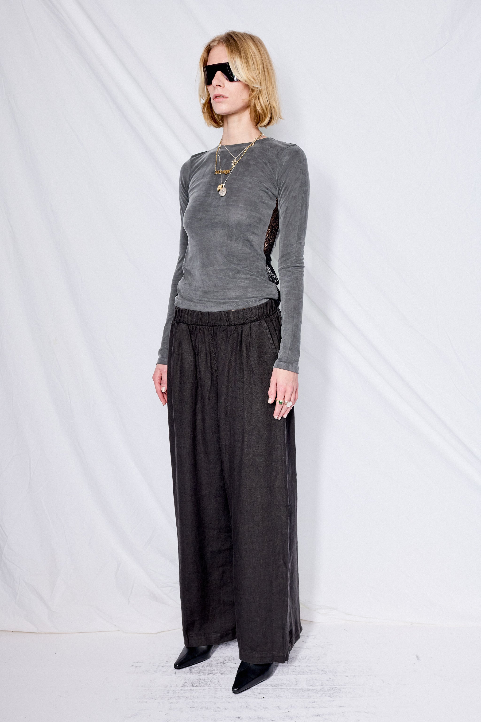 Black Cambria Pant