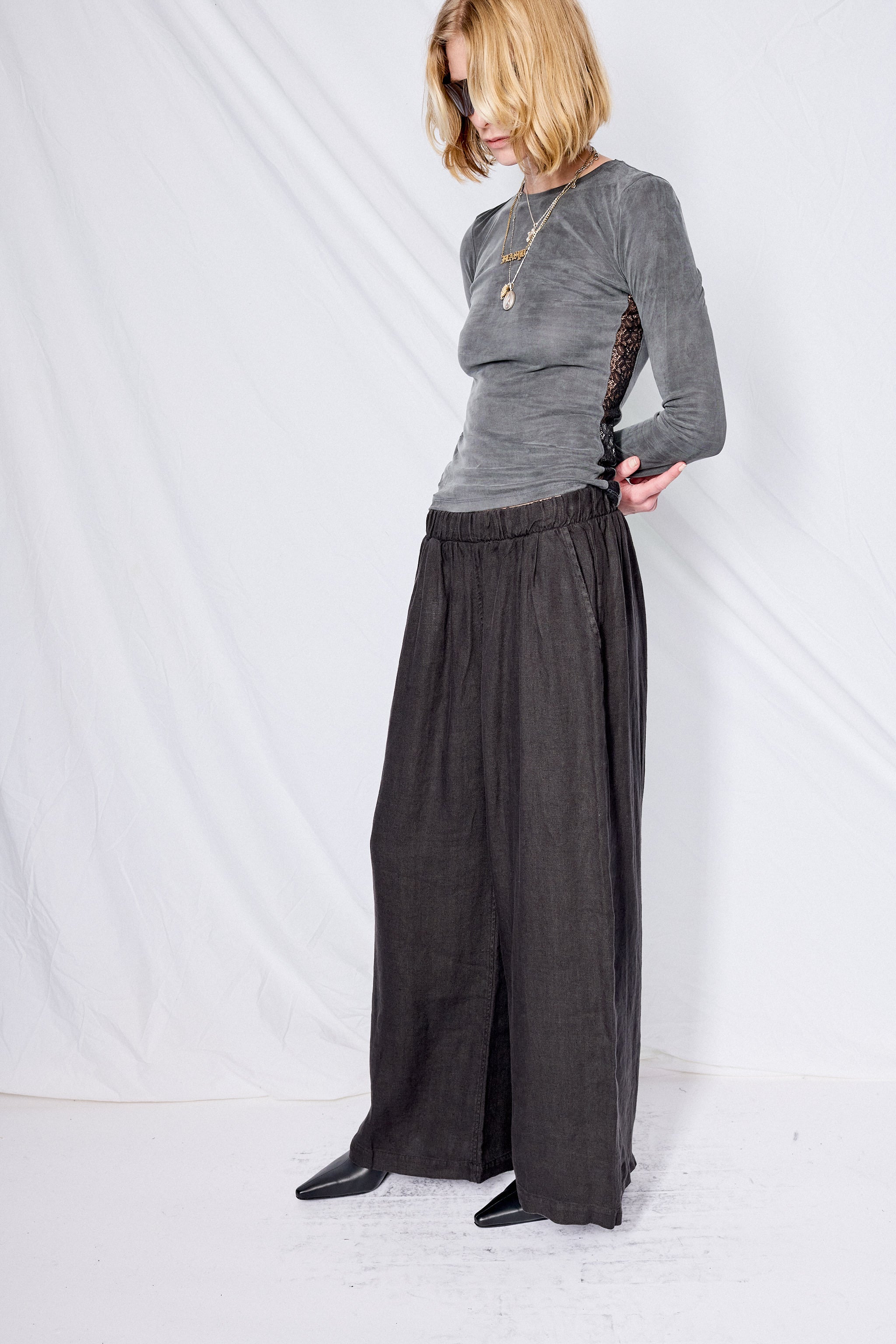 Black Cambria Pant